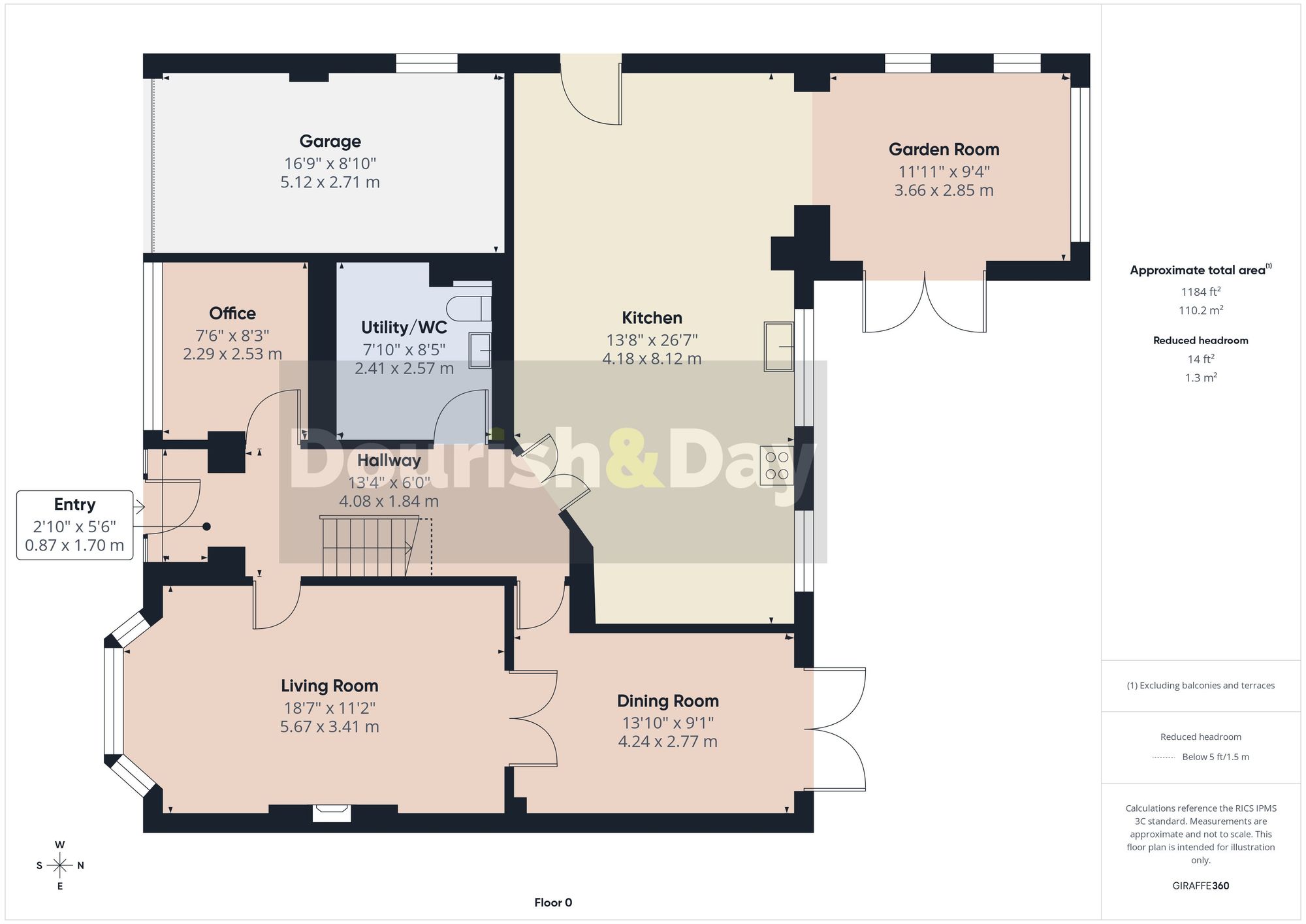 4 bed detached house for sale in Kingfisher Drive, Colwich, ST18 - Property floorplan