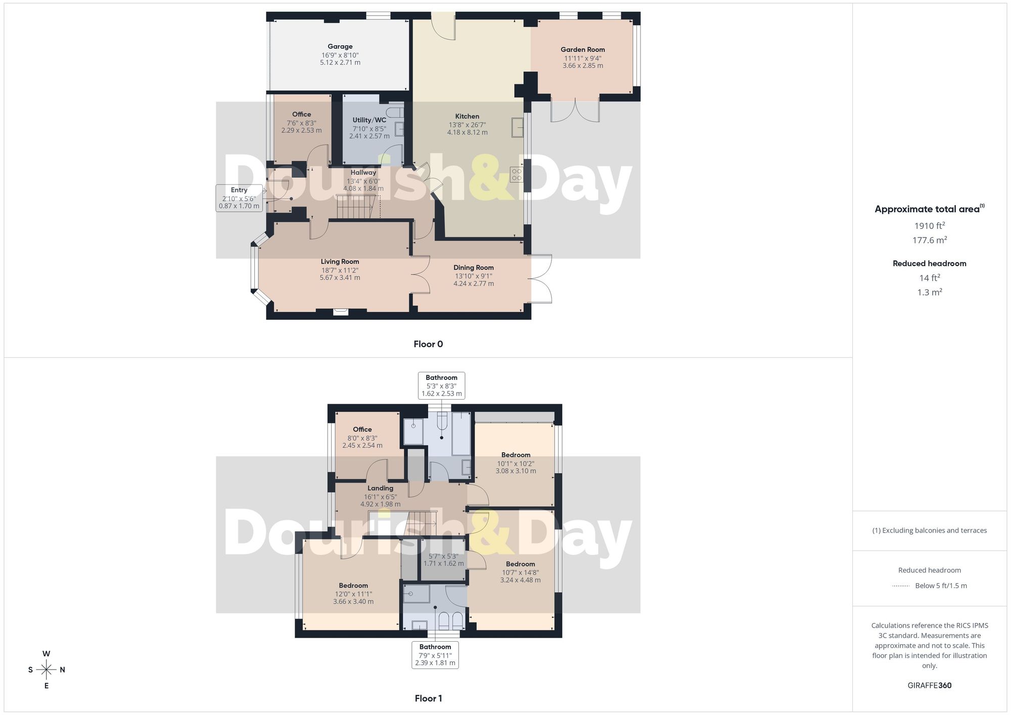 4 bed detached house for sale in Kingfisher Drive, Colwich, ST18 - Property floorplan