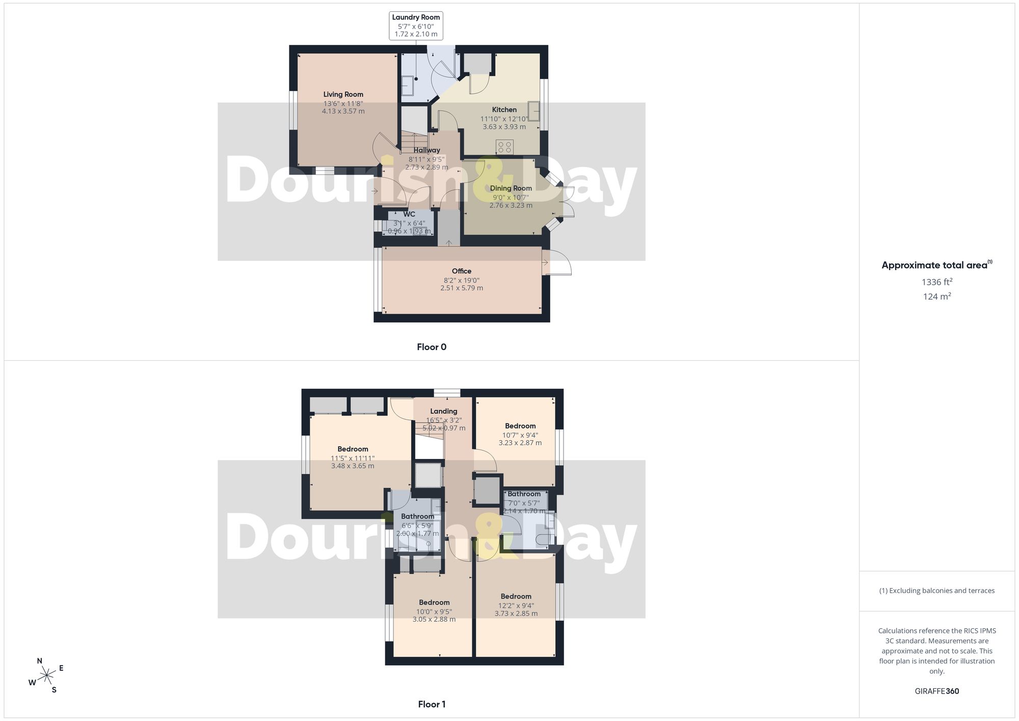 4 bed detached house for sale in Warwick Rogers Close, Market Drayton, TF9 - Property floorplan