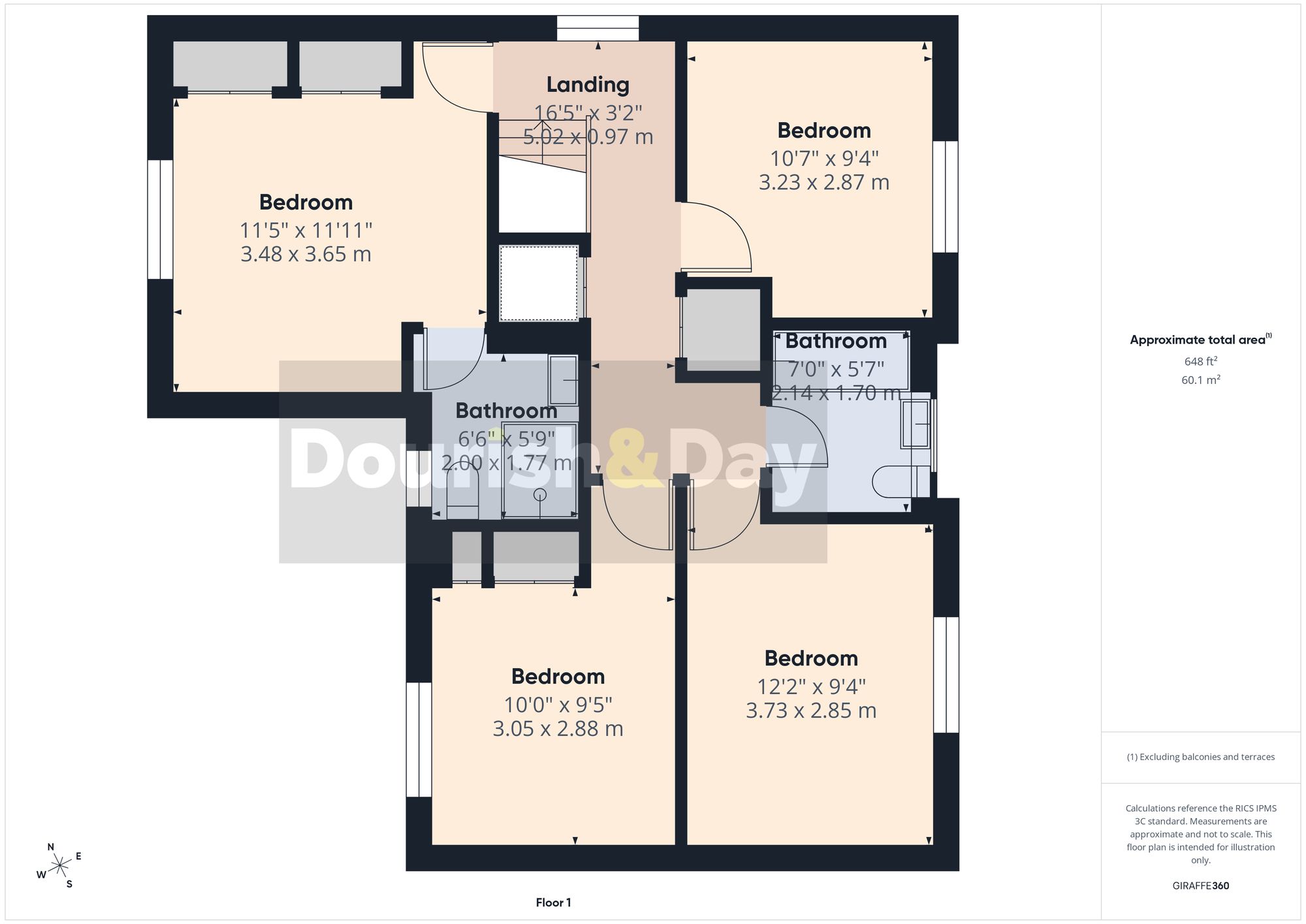 4 bed detached house for sale in Warwick Rogers Close, Market Drayton, TF9 - Property floorplan