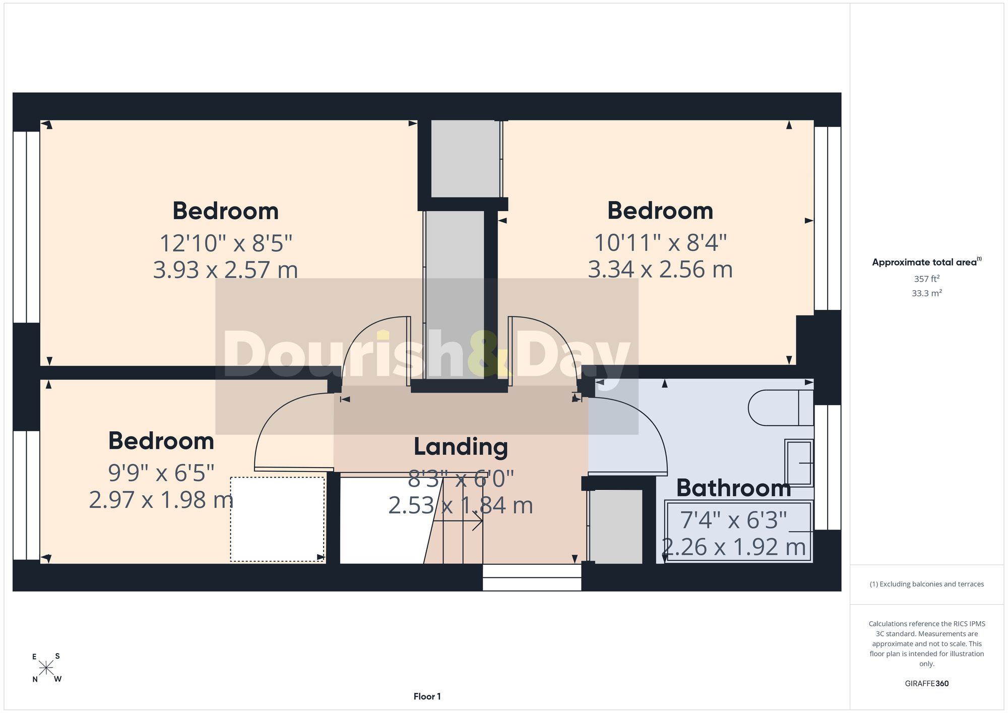 3 bed detached house for sale in Saxon Road, Penkridge, ST19 - Property floorplan