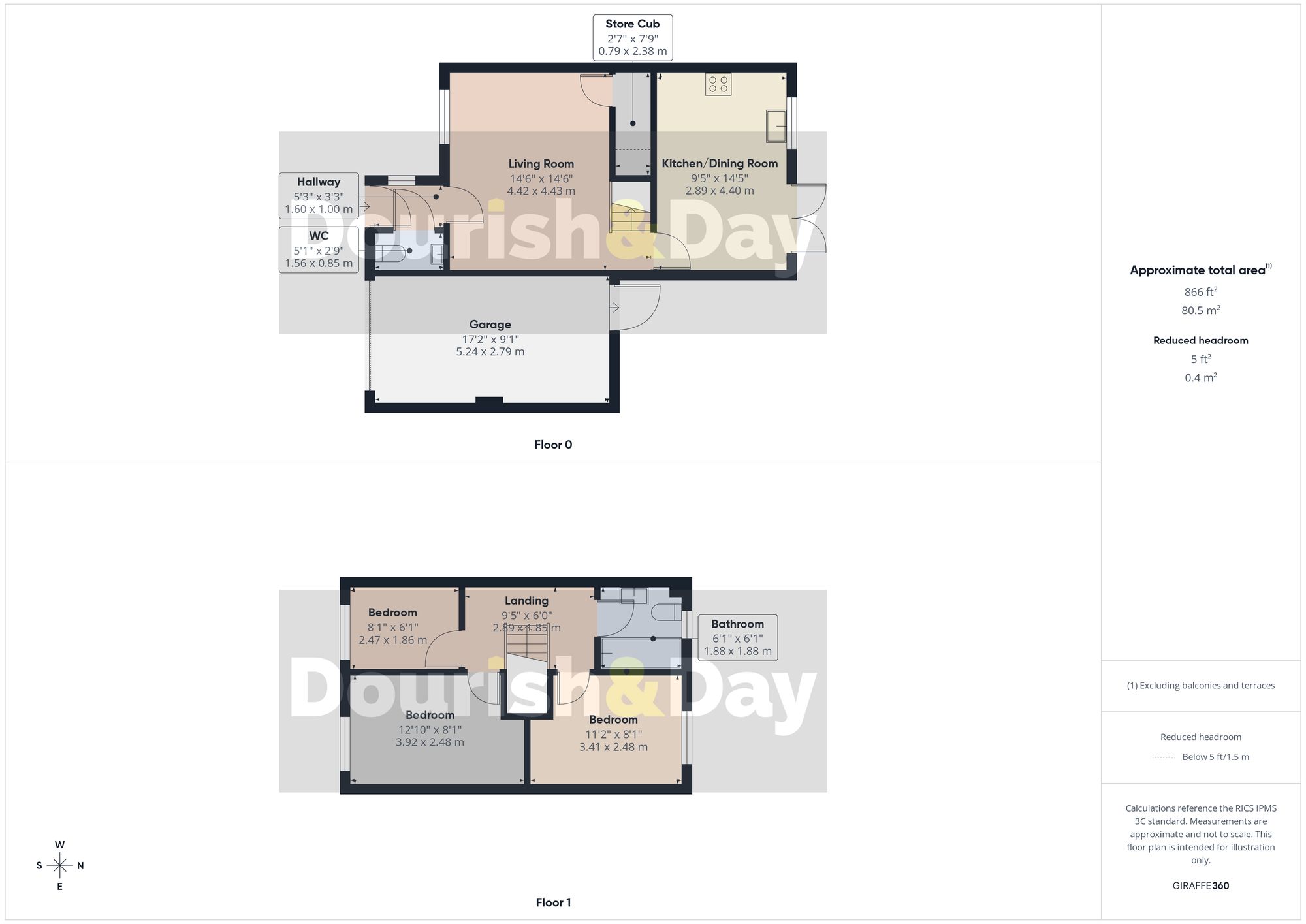 3 bed detached house for sale in Argus Gardens, Prees Heath, SY13 - Property floorplan