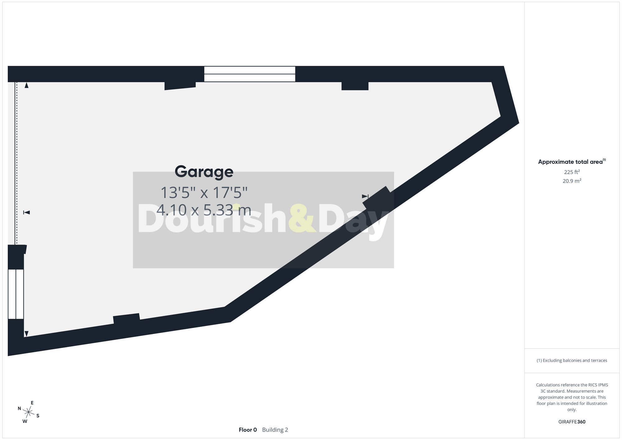3 bed semi-detached house for sale in Southfields Close, Stafford, ST17 - Property floorplan