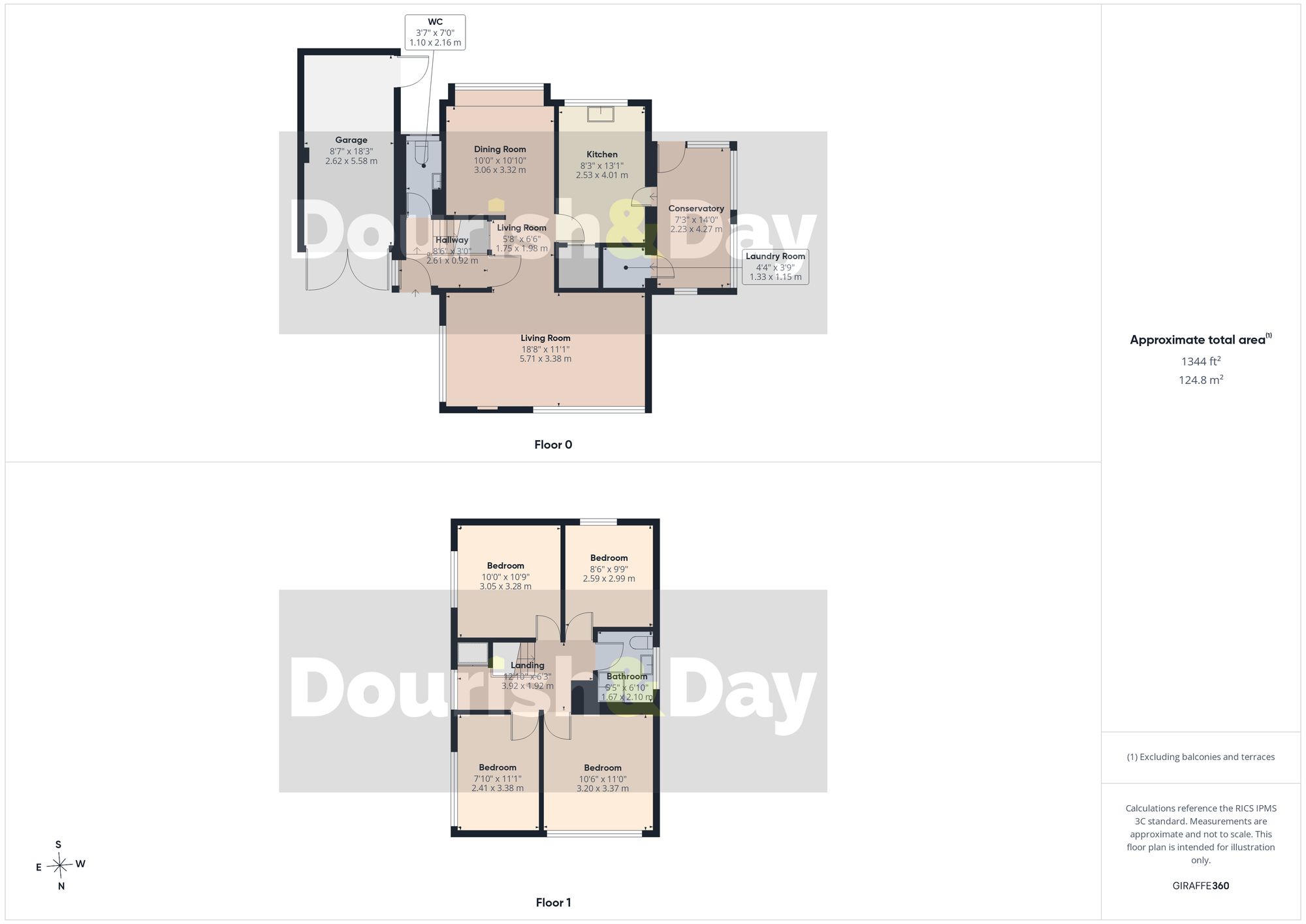 4 bed detached house for sale in Belvedere Close, Stafford, ST17 - Property floorplan