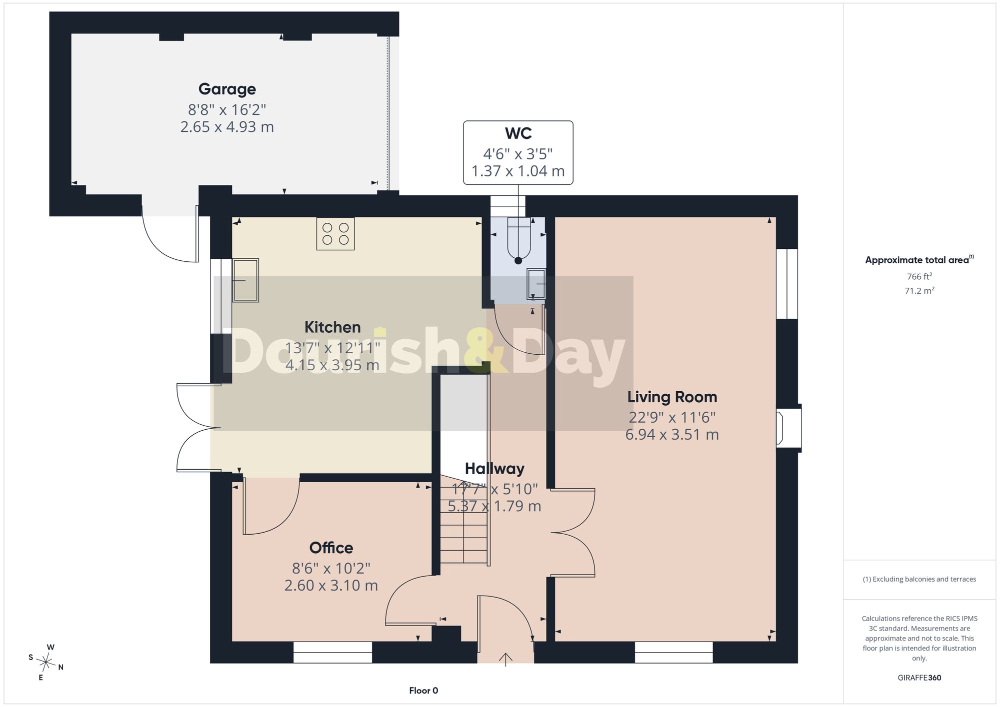 4 bed detached house for sale in Castle House Drive, Stafford, ST16 - Property floorplan