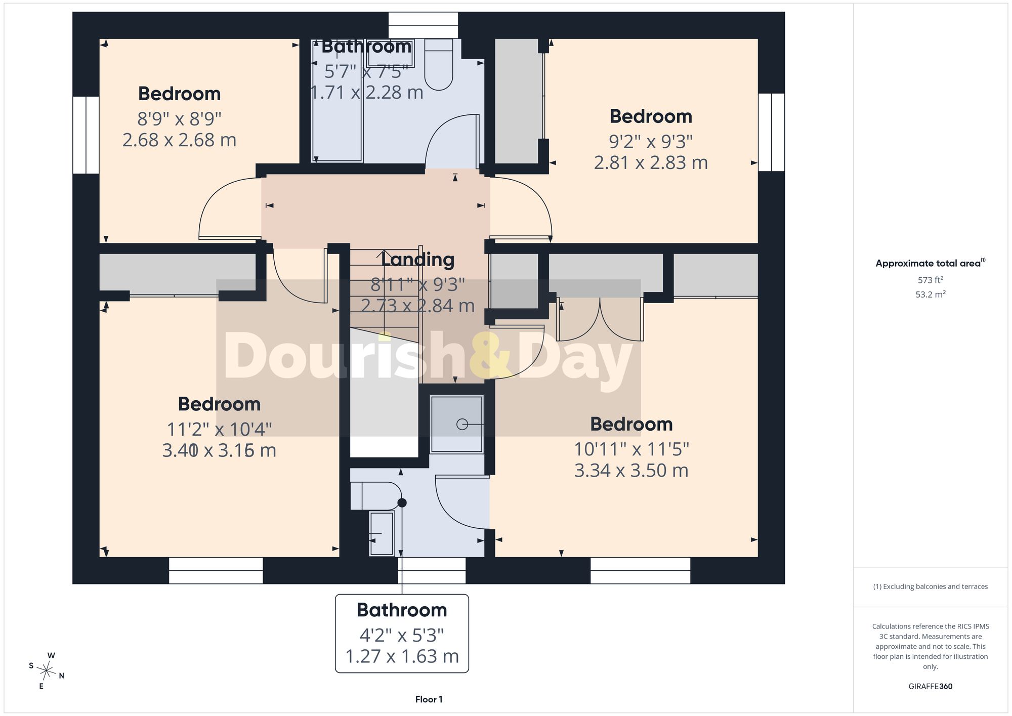 4 bed detached house for sale in Castle House Drive, Stafford, ST16 - Property floorplan