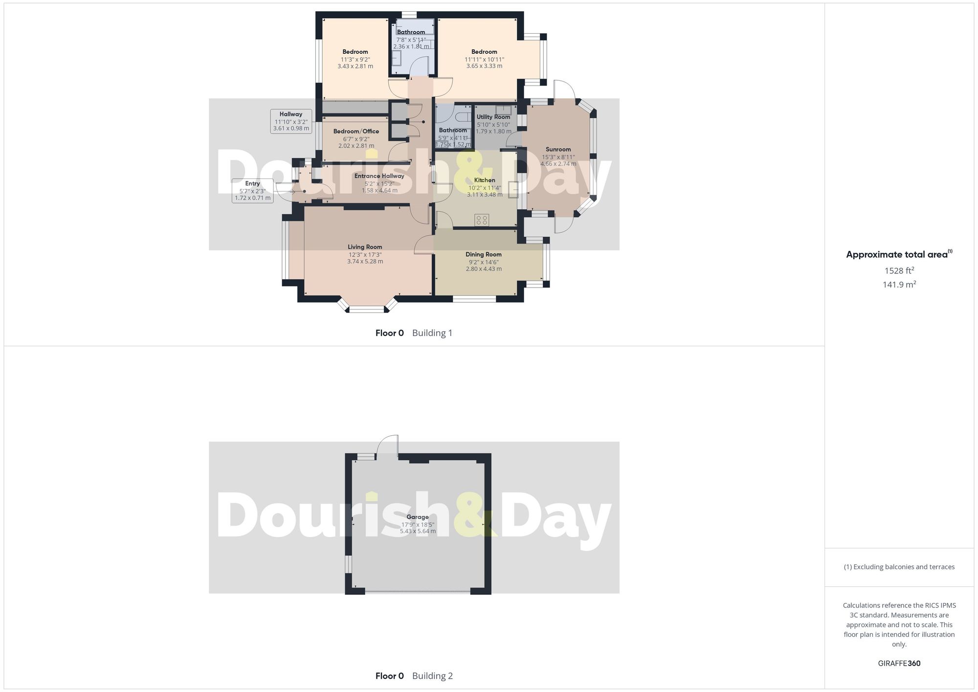 3 bed detached bungalow for sale in Mucklestone Wood Lane, Loggerheads, TF9 - Property floorplan