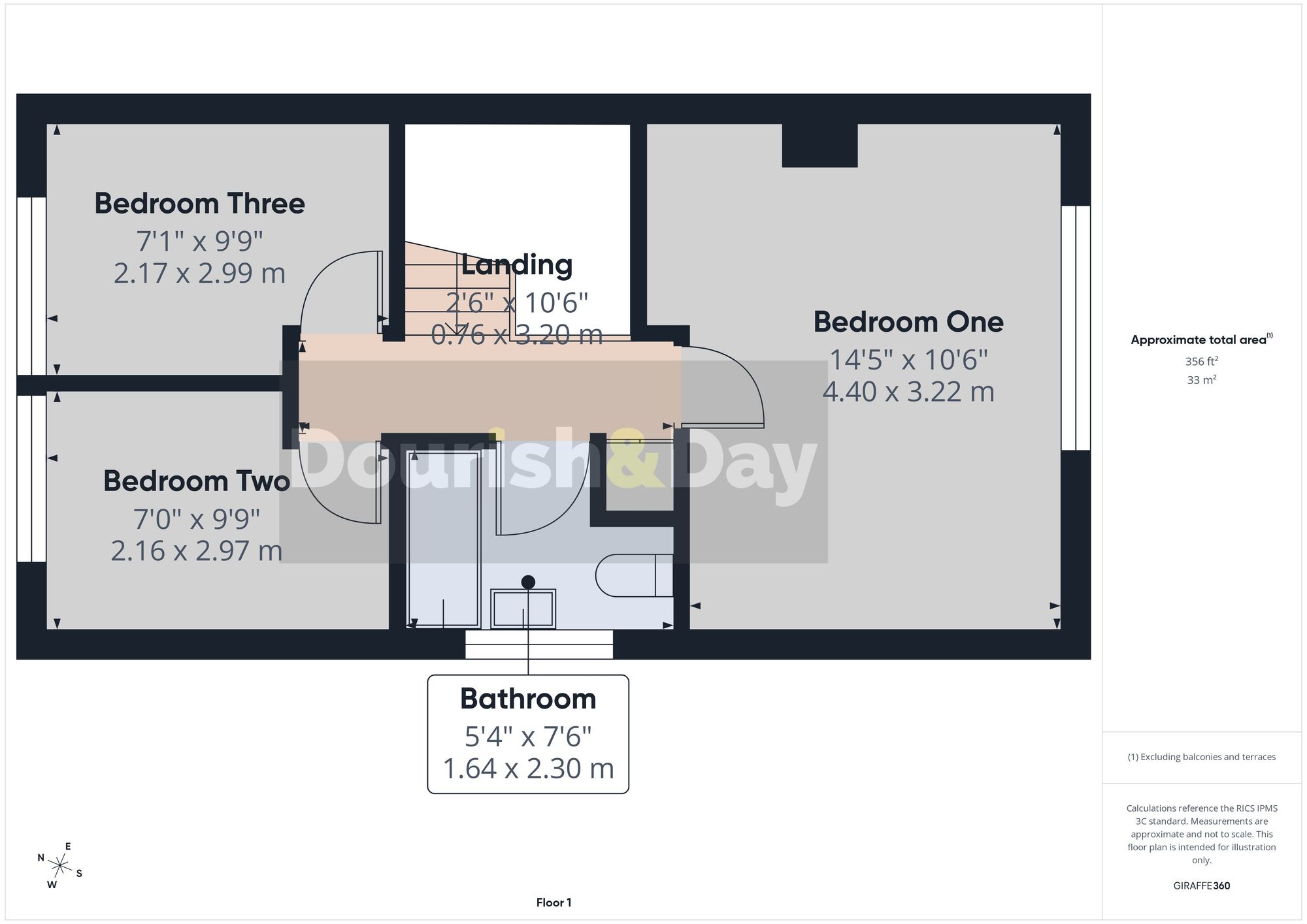 3 bed semi-detached house for sale in Marsh Lane, Penkridge, ST19 - Property floorplan