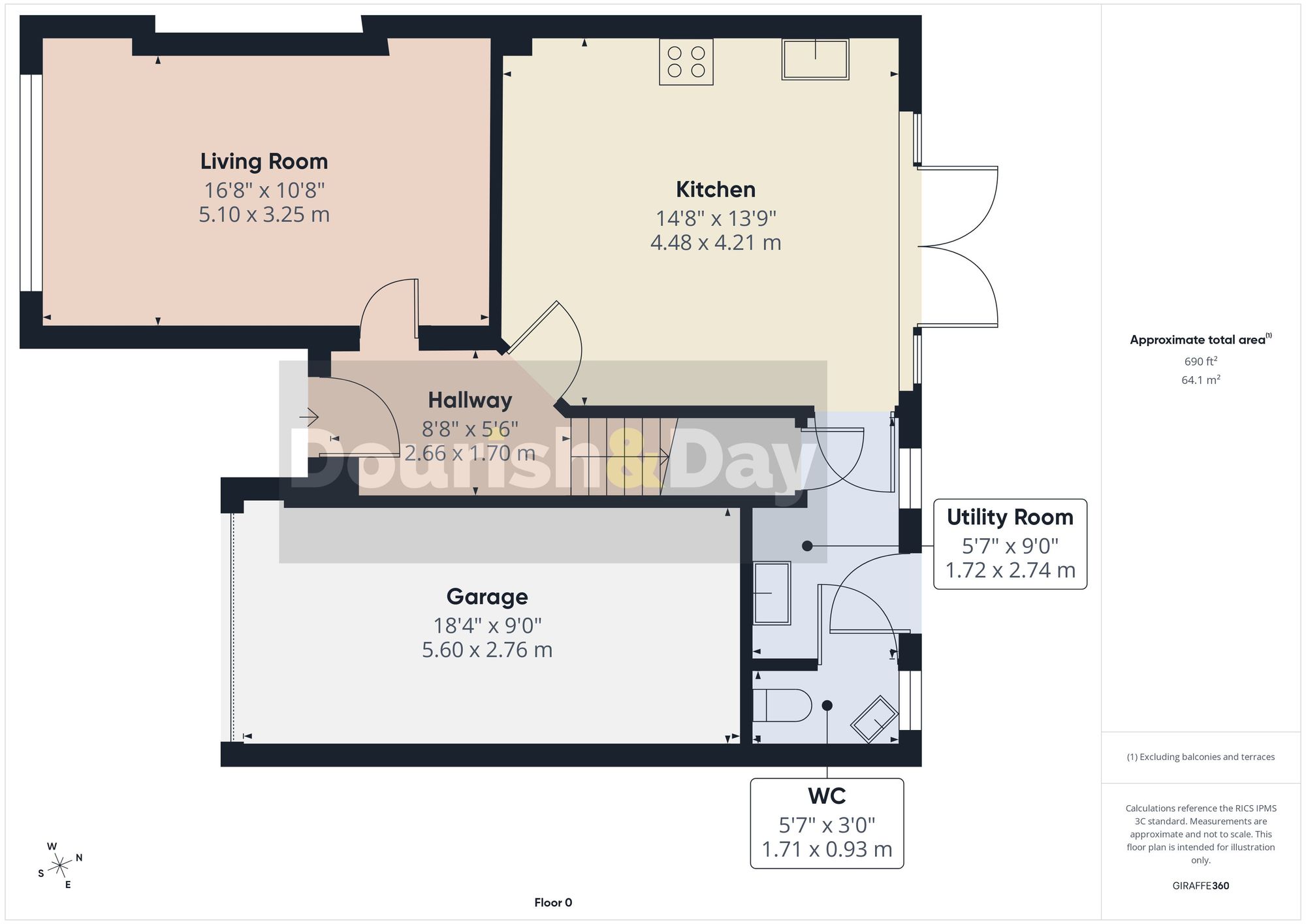 4 bed detached house for sale in Northburgh Avenue, Stafford, ST18 - Property floorplan