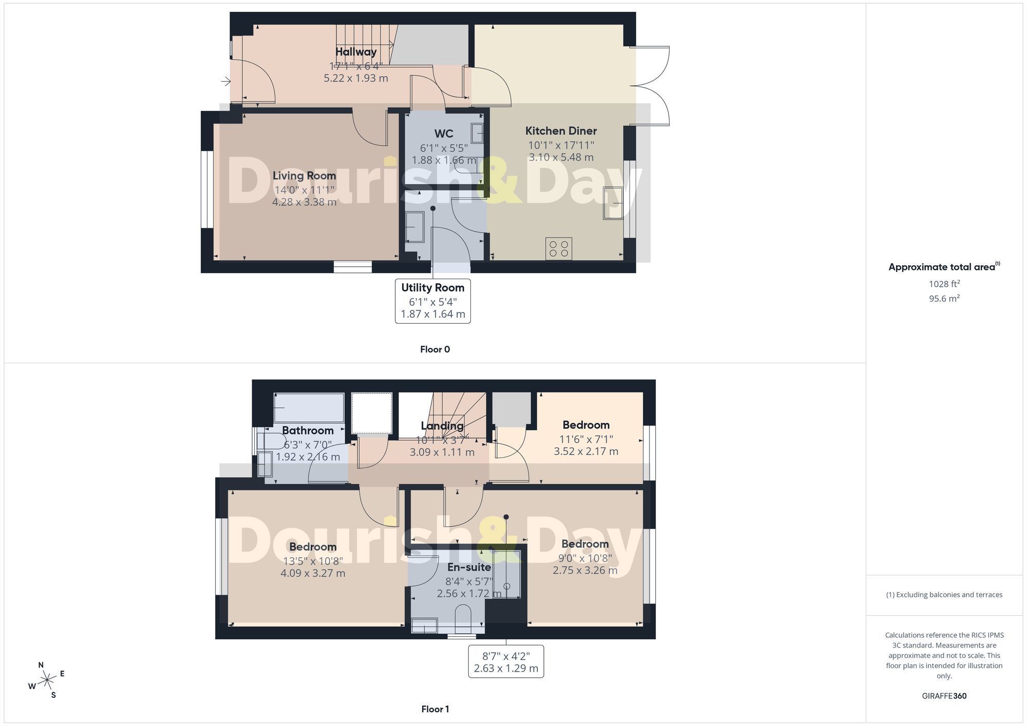 3 bed detached house for sale in Lynchet Road, Malpas, SY14 - Property floorplan