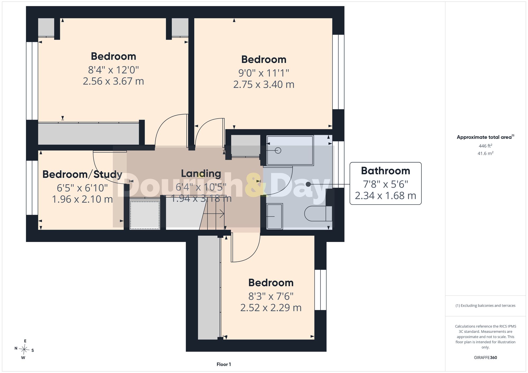 4 bed detached house for sale in Glendon Close, Market Drayton, TF9 - Property floorplan