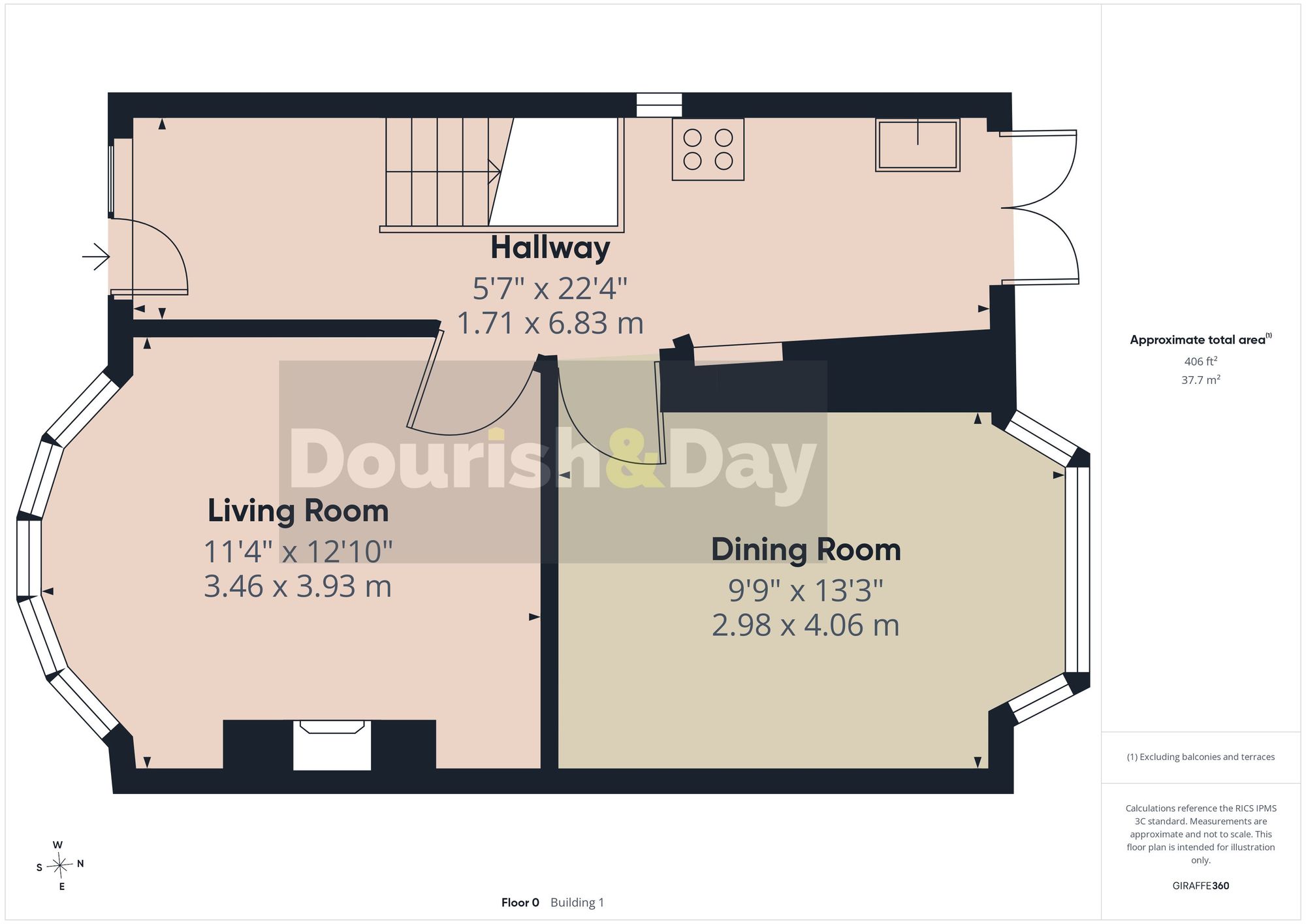 3 bed semi-detached house for sale in Tixall Road, Stafford, ST16 - Property floorplan