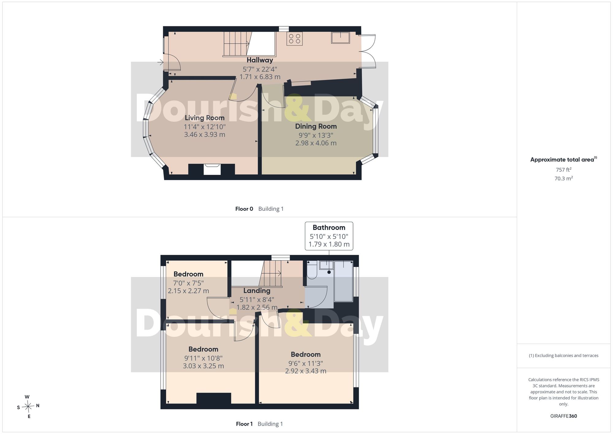 3 bed semi-detached house for sale in Tixall Road, Stafford, ST16 - Property floorplan