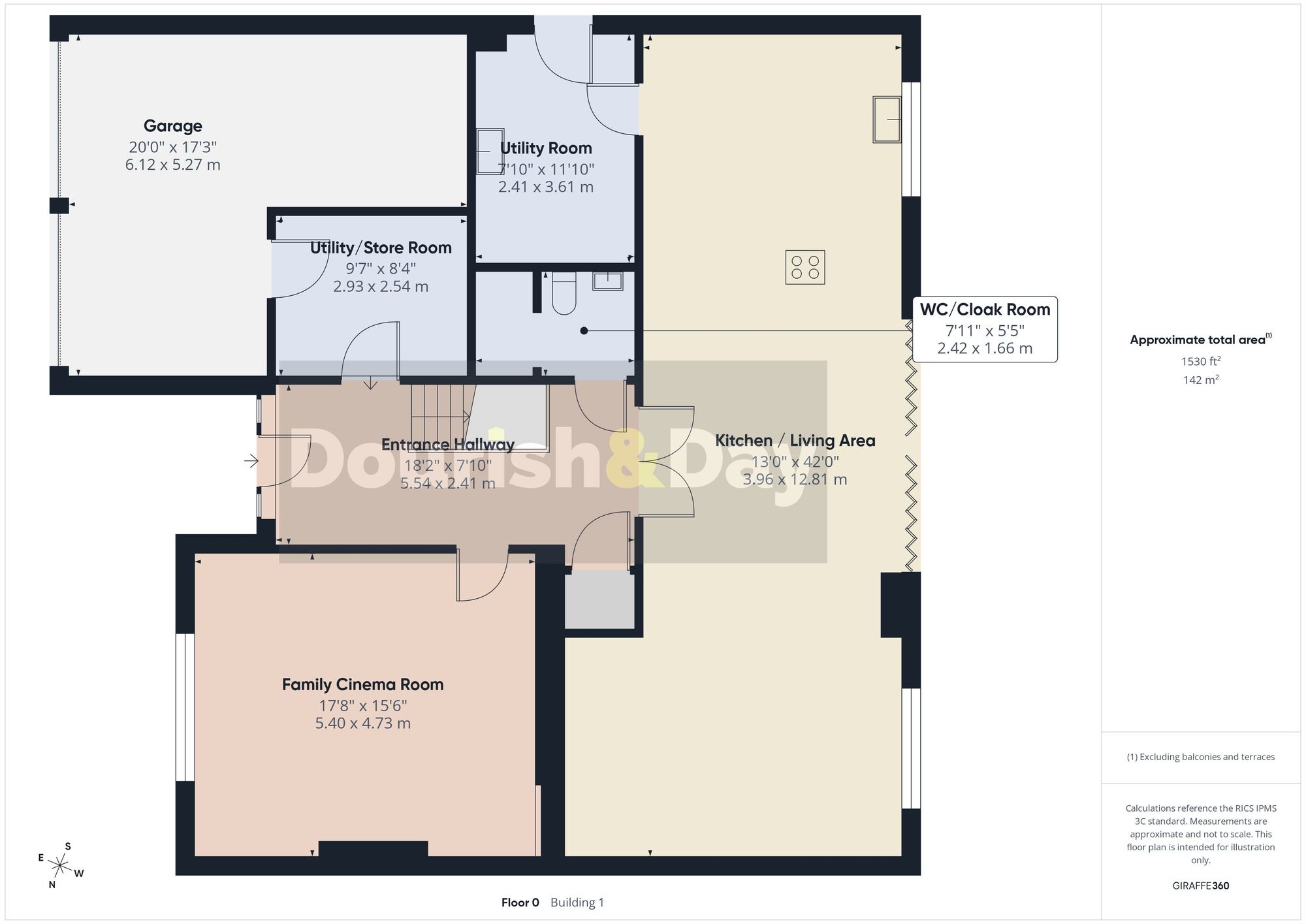 5 bed detached house for sale in The Mynd, Norton-In-Hales, TF9 - Property floorplan
