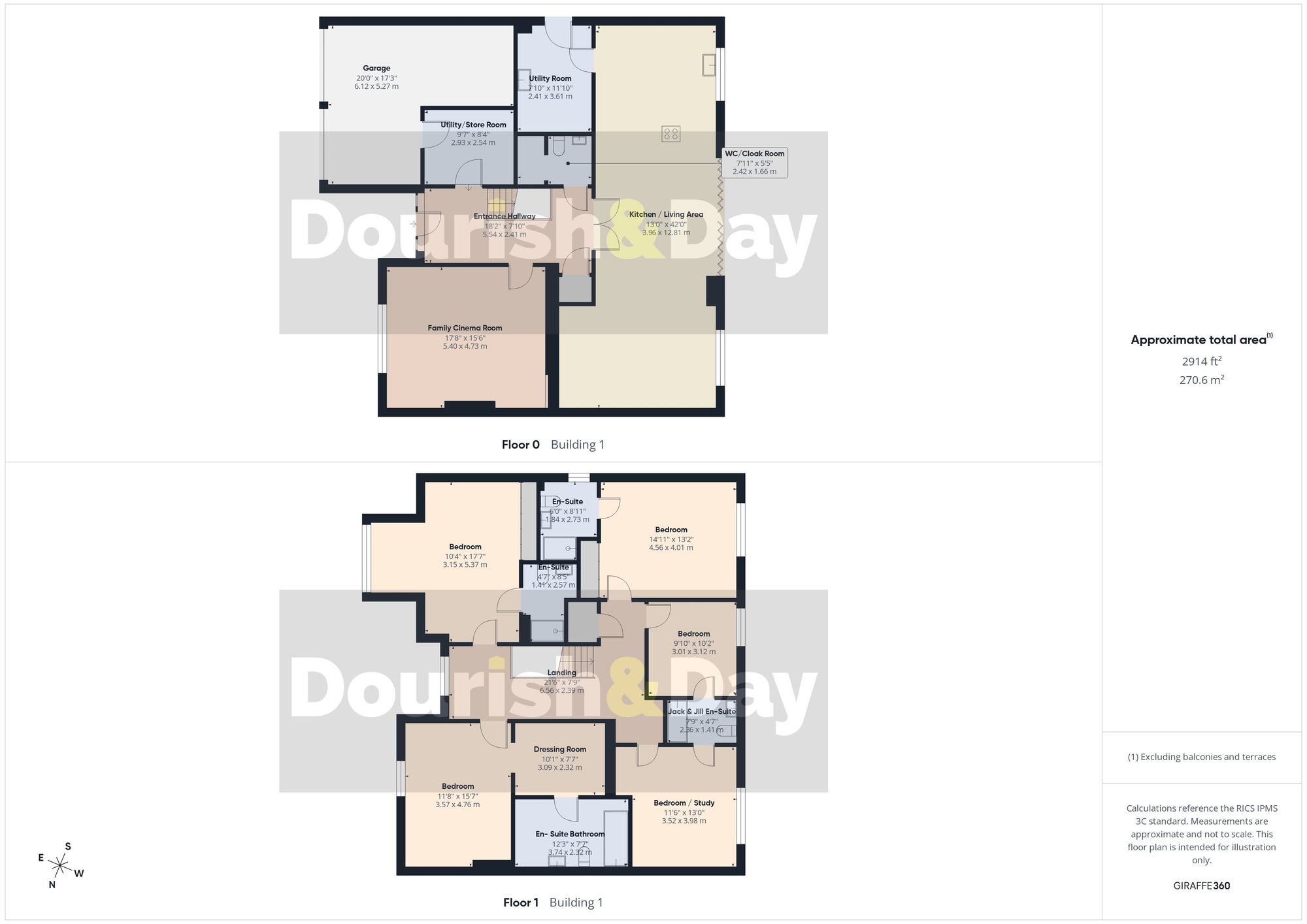 5 bed detached house for sale in The Mynd, Norton-In-Hales, TF9 - Property floorplan