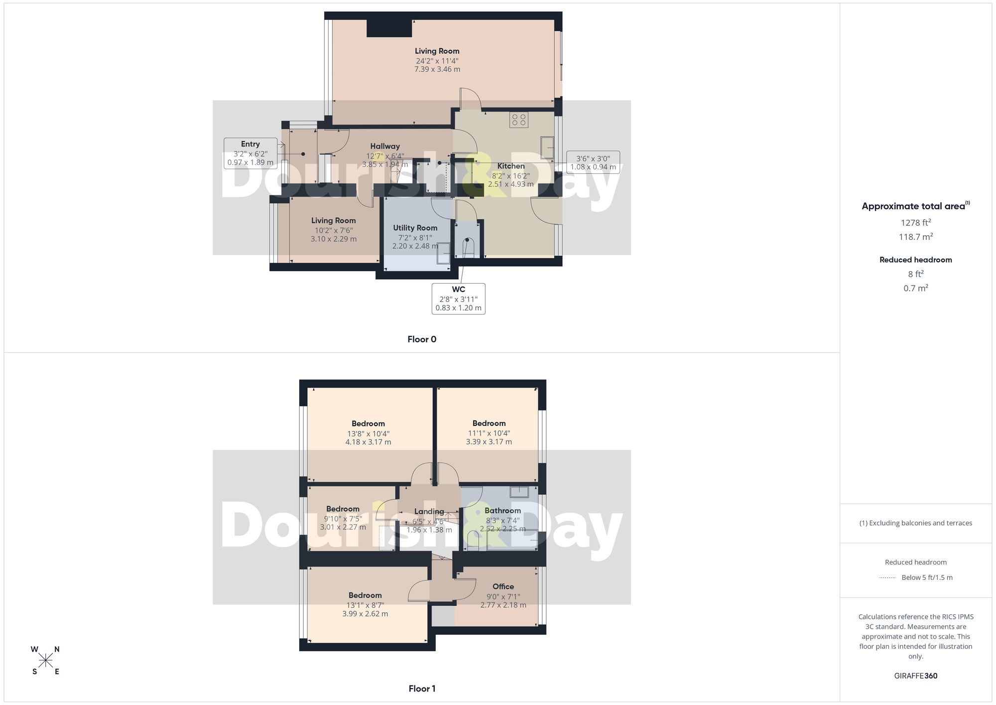 5 bed detached house for sale in Braunton Avenue, Stafford, ST17 - Property floorplan