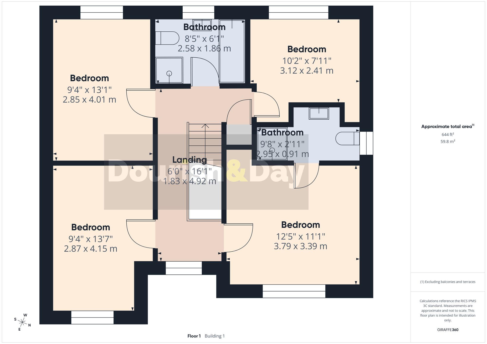 4 bed detached house for sale in Cadney Lane, Bettisfield, SY13 - Property floorplan