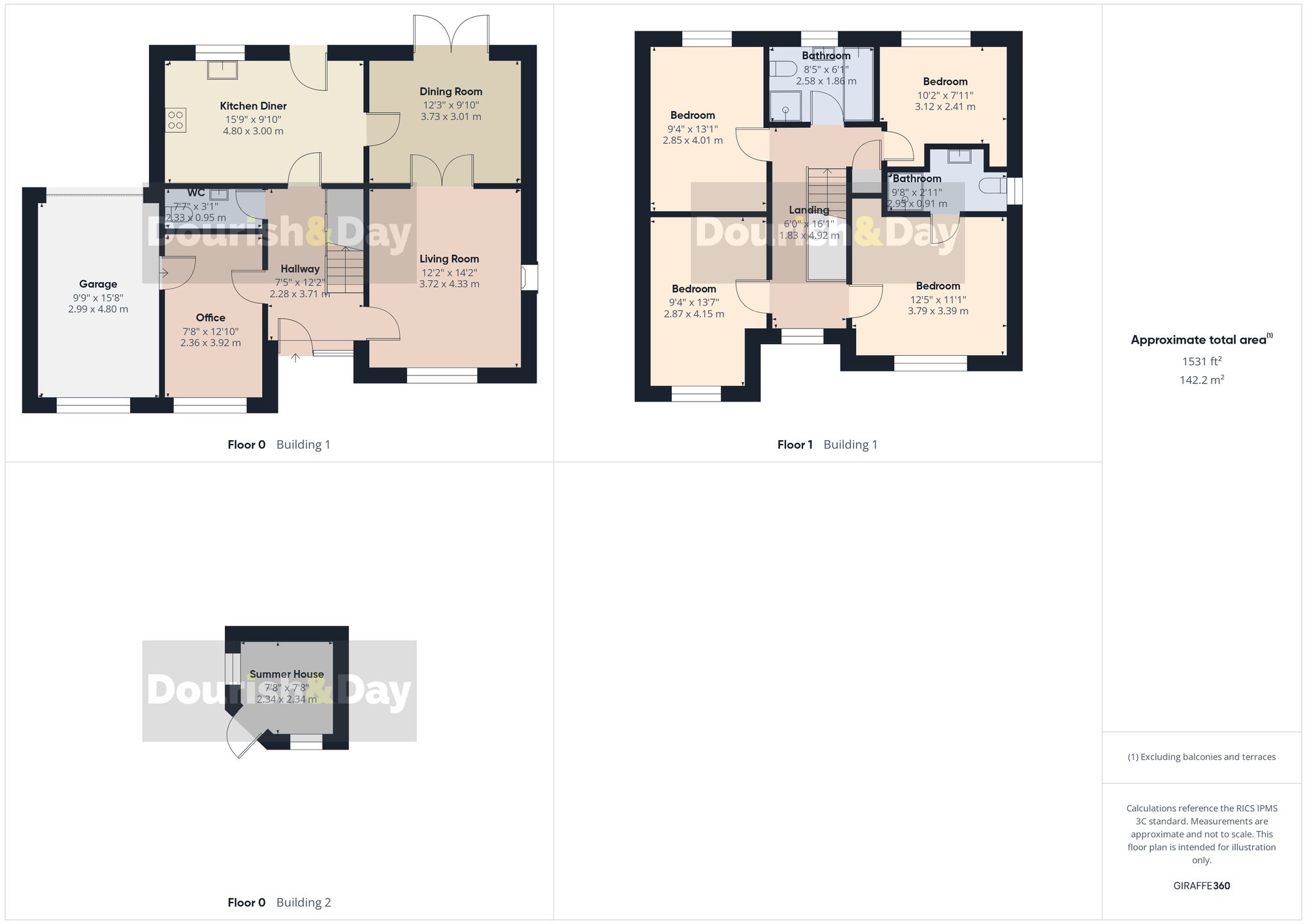 4 bed detached house for sale in Cadney Lane, Bettisfield, SY13 - Property floorplan