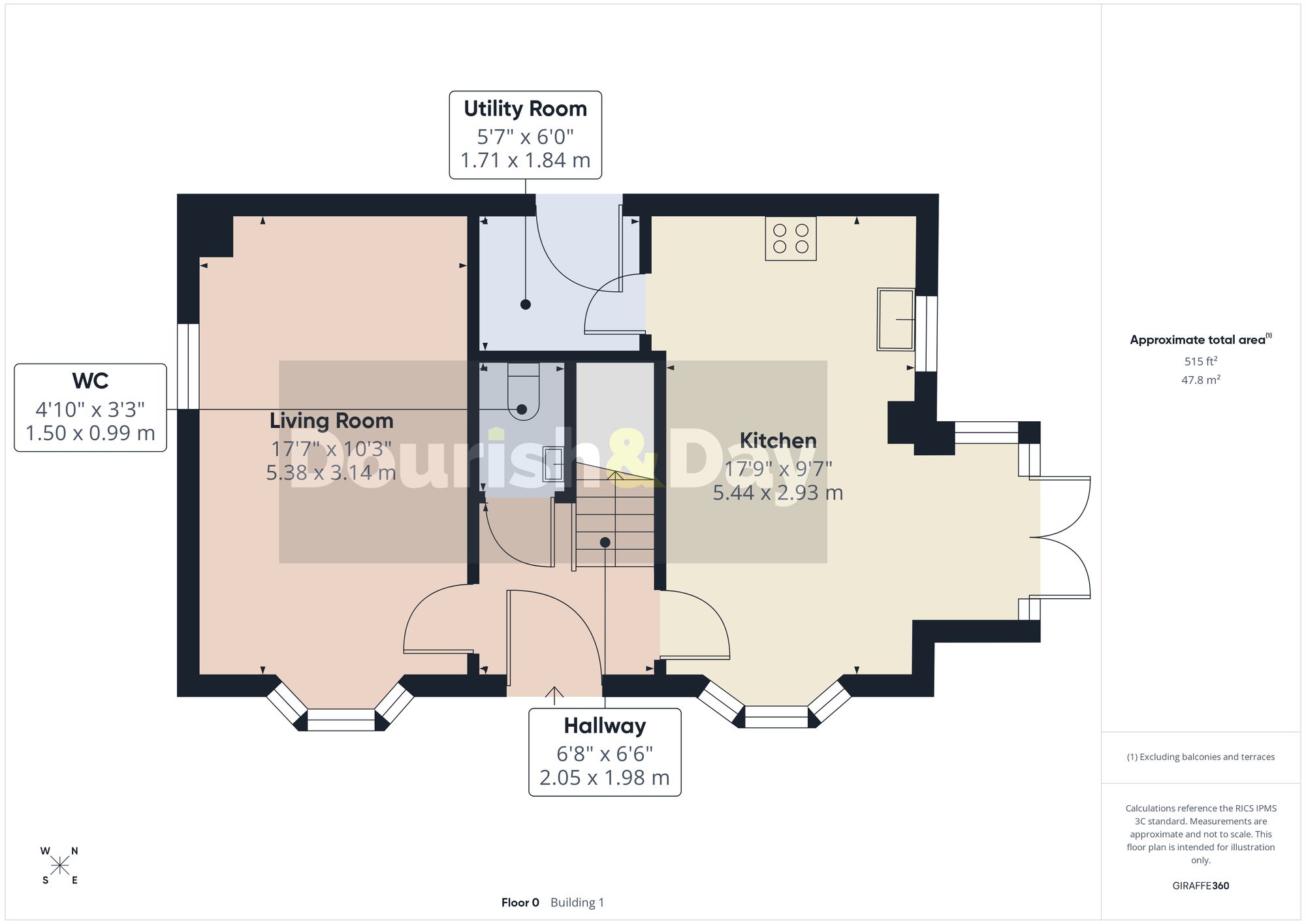 4 bed detached house for sale in Orwell Road, Market Drayton, TF9 - Property floorplan