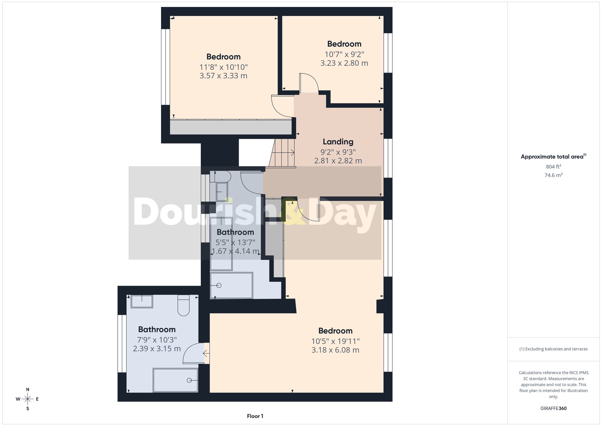 3 bed detached house for sale in Brook Lane, Ranton, ST18 - Property floorplan
