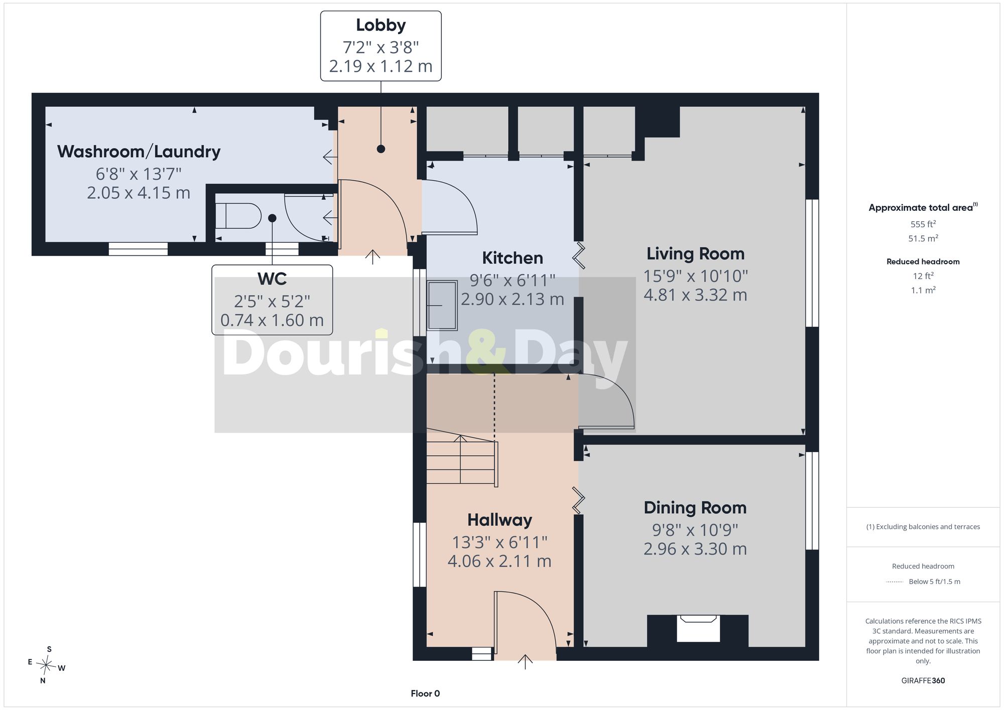 3 bed semi-detached house for sale in Martins Way, Hixon, ST18 - Property floorplan