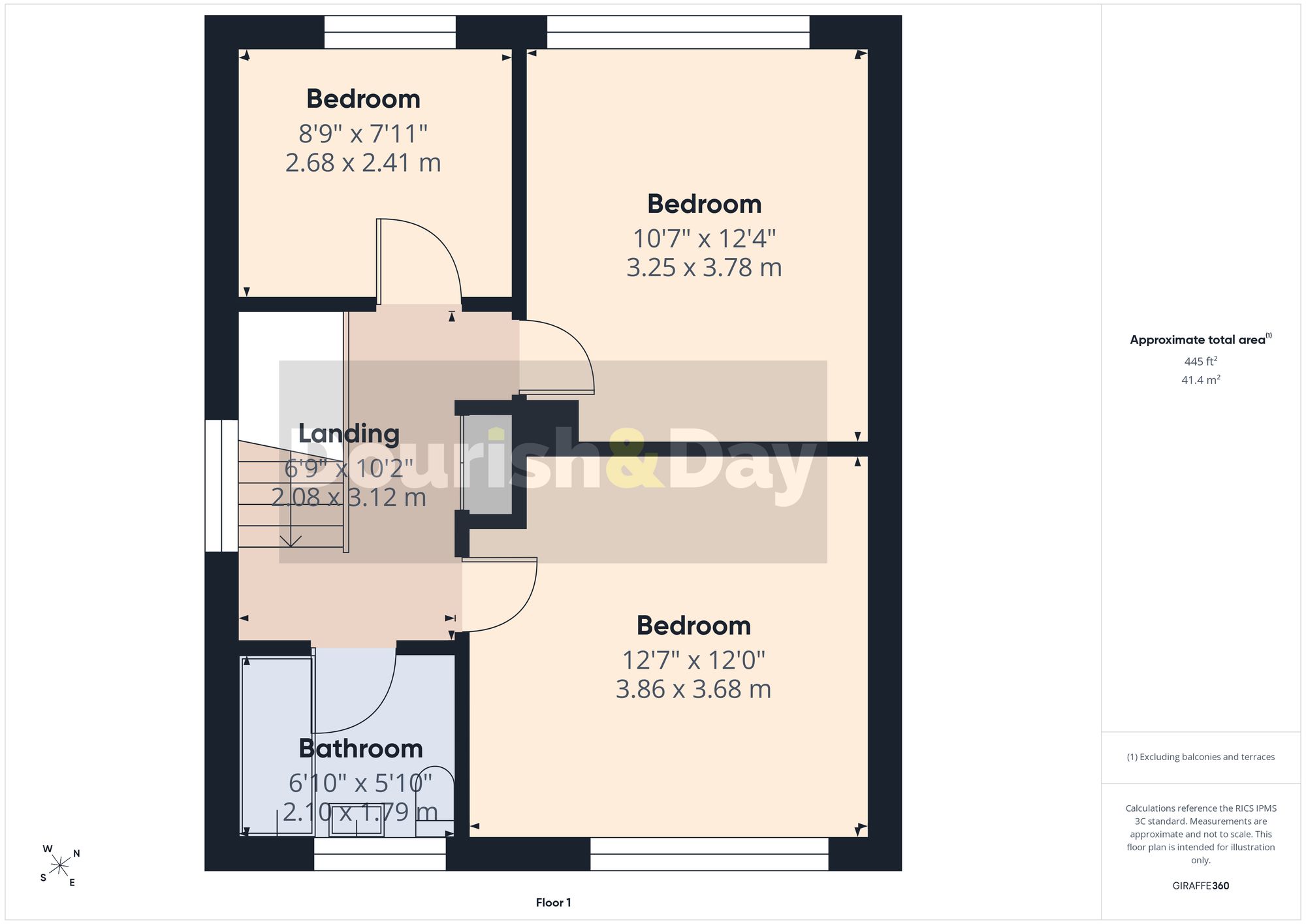 3 bed semi-detached house for sale in Heather Close, Great Bridgeford, ST18 - Property floorplan