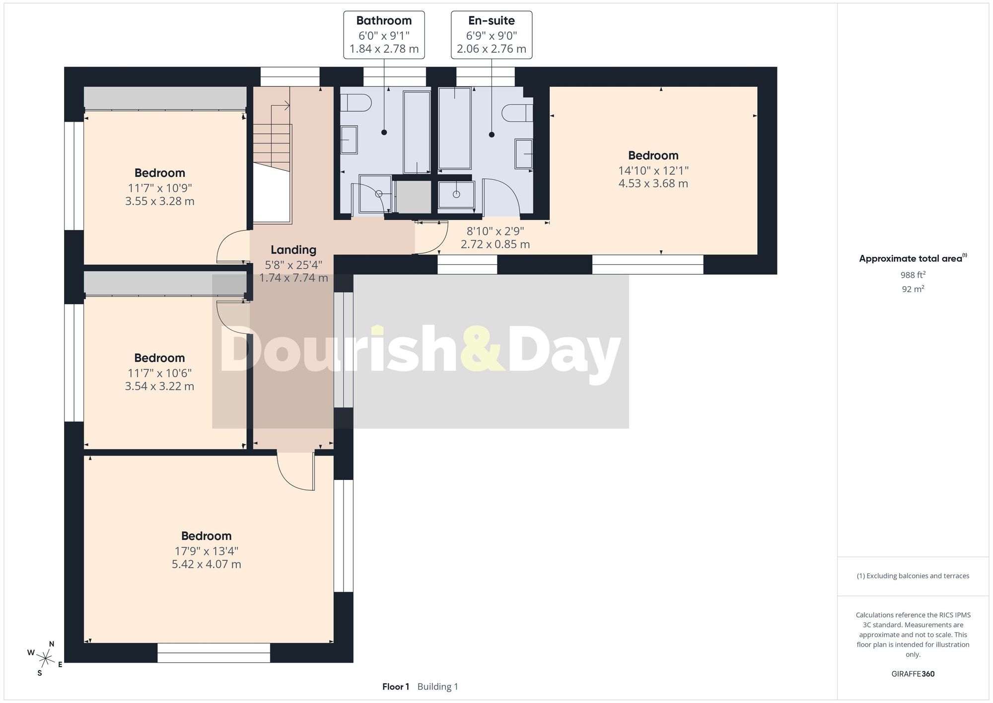 4 bed detached house for sale in Kings Road, Calf Heath, WV10 - Property floorplan