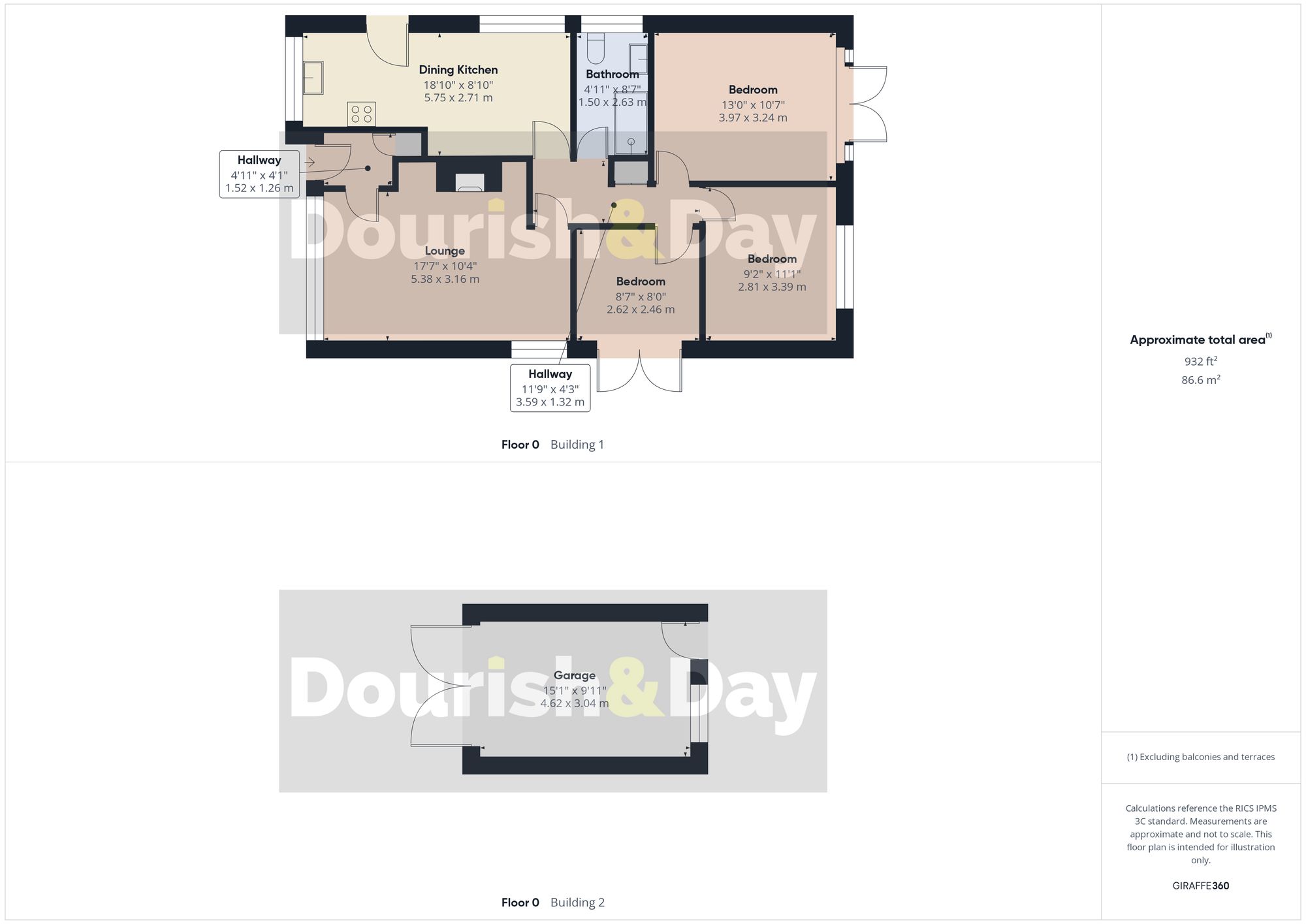3 bed detached bungalow for sale in Moreton Street, Prees, SY13 - Property floorplan