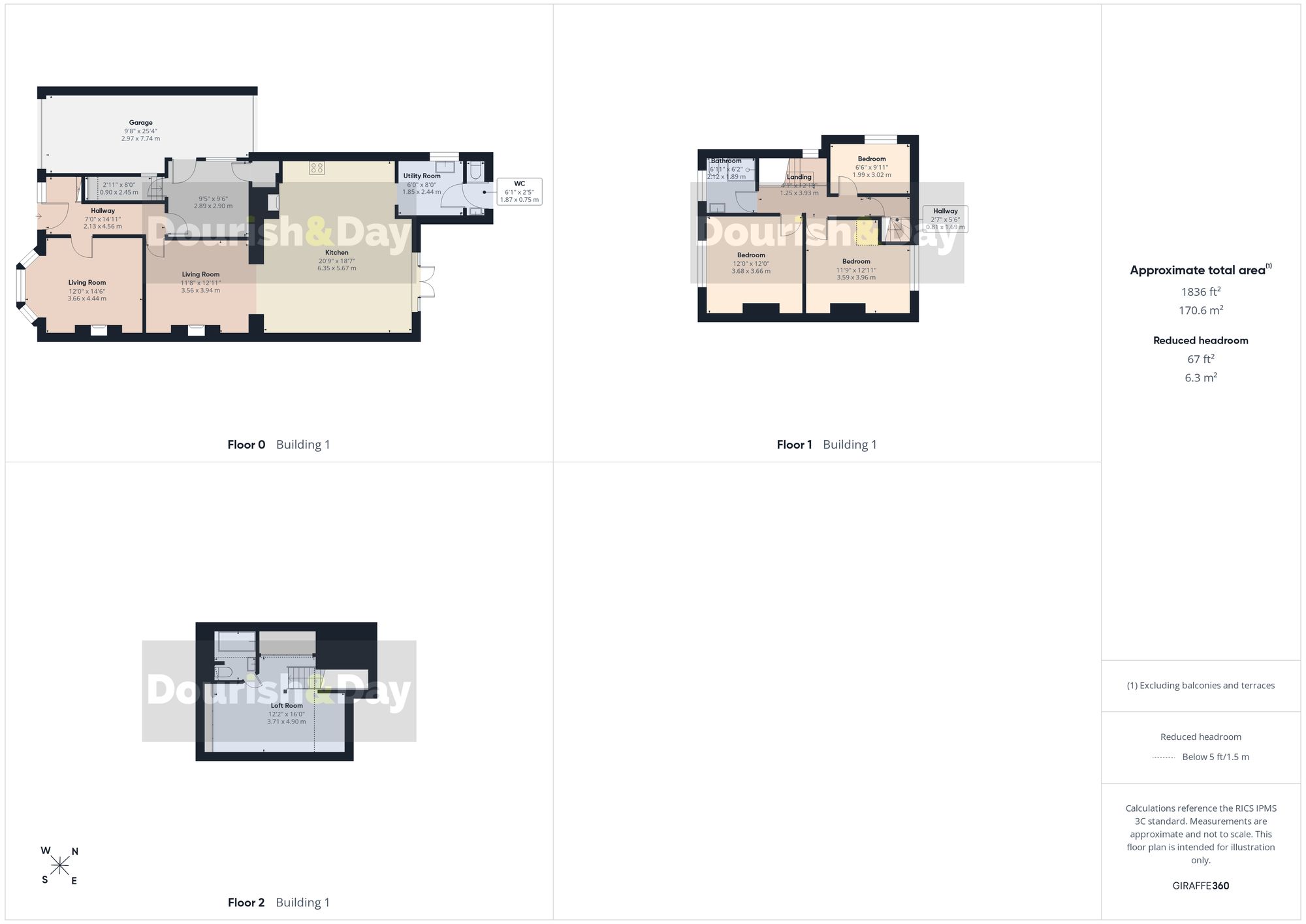 3 bed semi-detached house for sale in Eccleshall Road, Stafford, ST16 - Property floorplan
