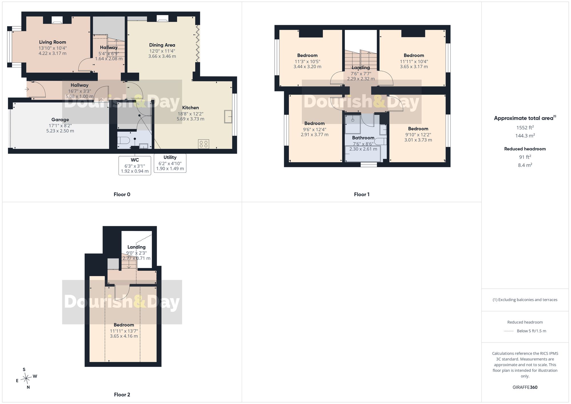 5 bed semi-detached house for sale in Pye Green Road, Cannock, WS11 - Property floorplan