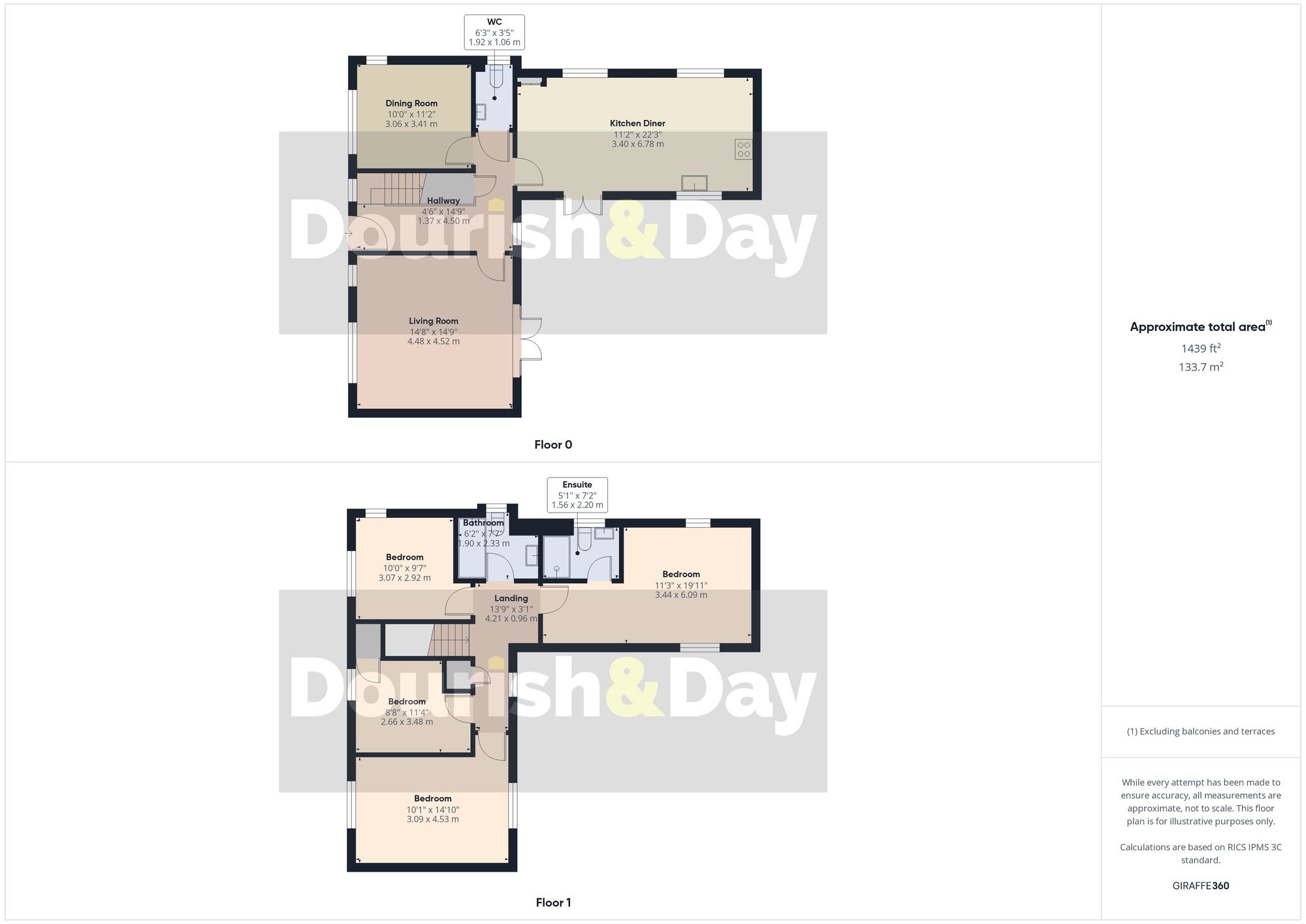 4 bed detached house for sale in Pasture Lane, Stafford, ST16 - Property floorplan