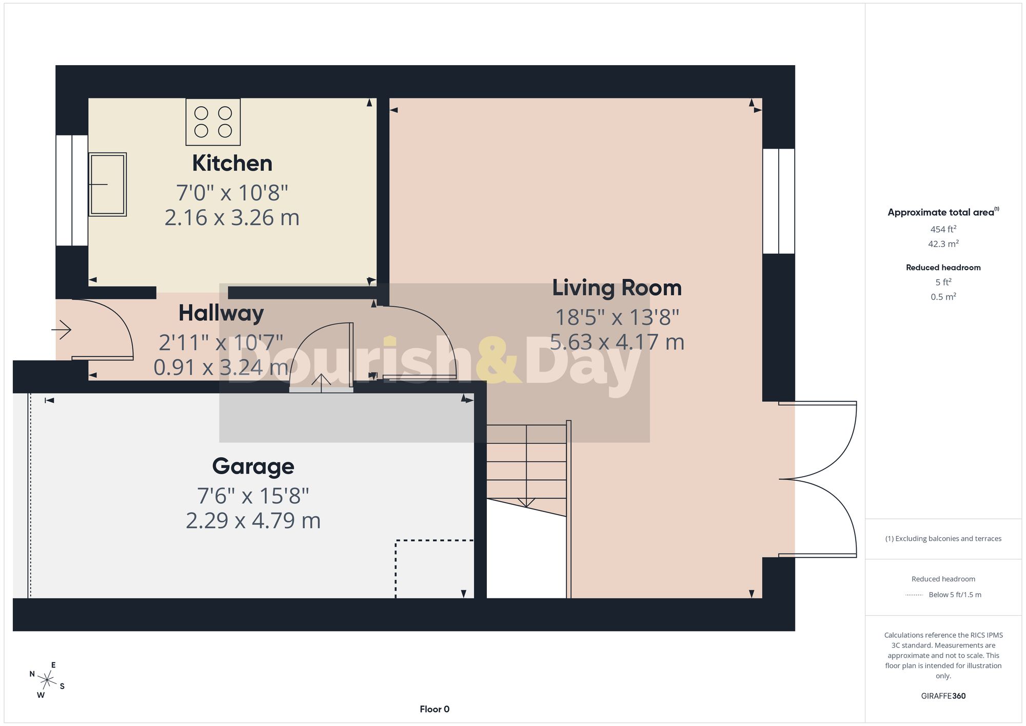 3 bed semi-detached house for sale in Virginia Avenue, Stafford, ST17 - Property floorplan