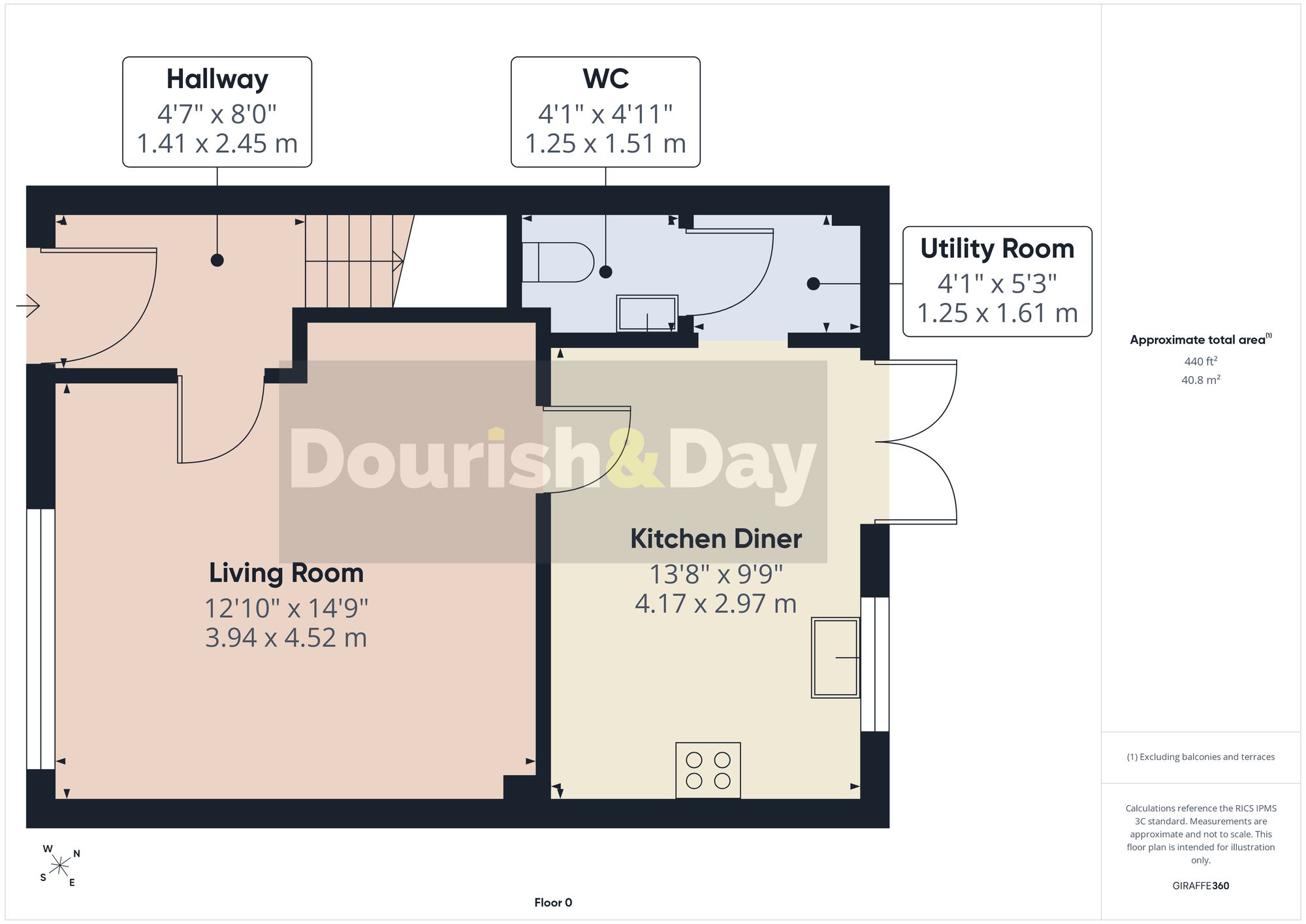 3 bed detached house for sale in Meadowside, Stone, ST15 - Property floorplan