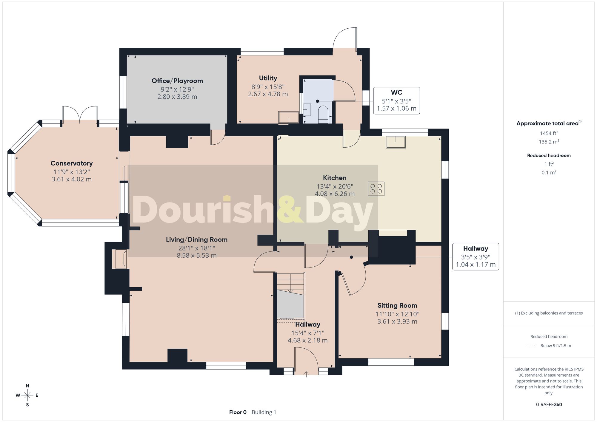 4 bed detached house for sale in Haughton, Stafford, ST18 - Property floorplan