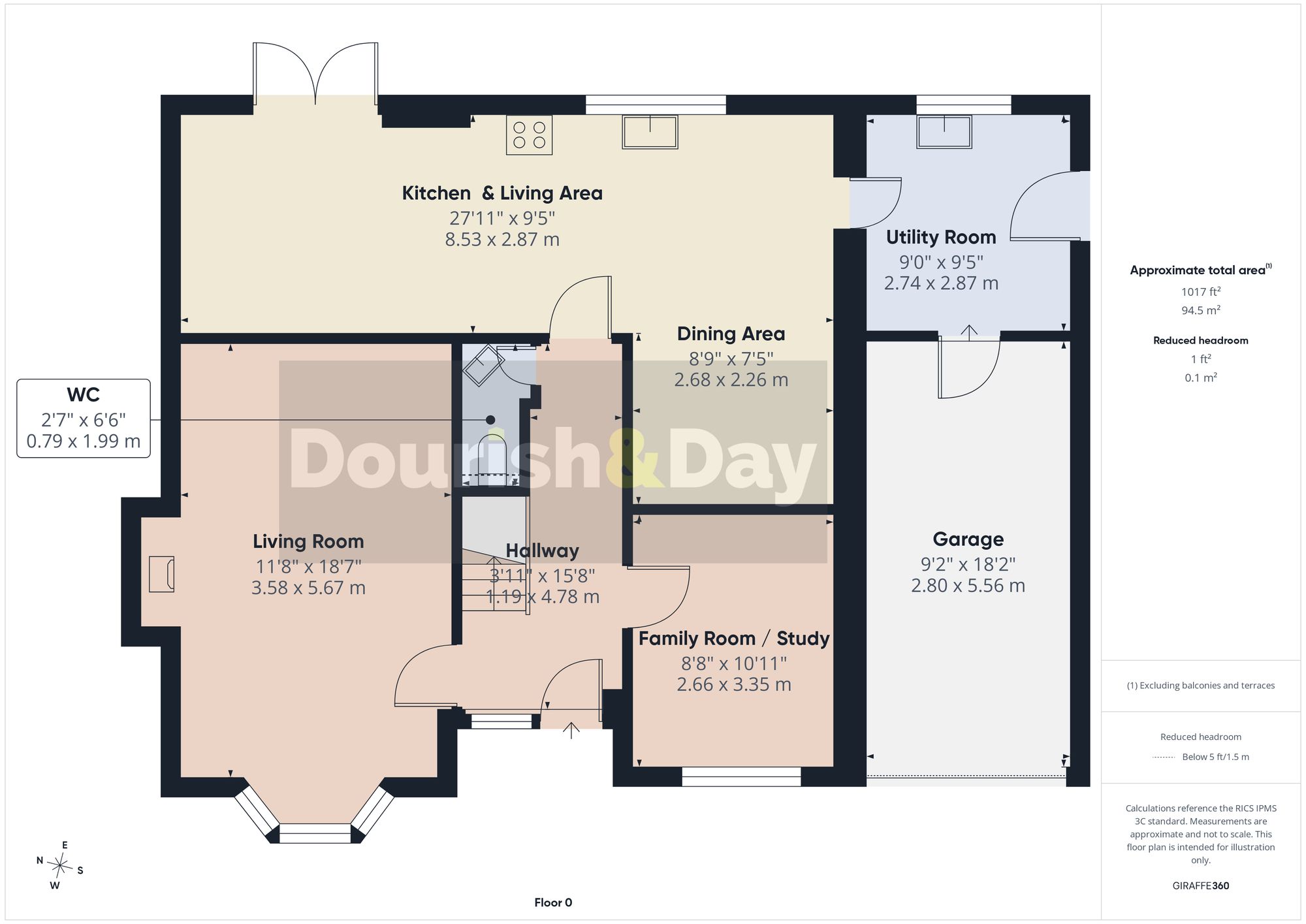 4 bed detached house for sale in Newcastle Road, Market Drayton, TF9 - Property floorplan