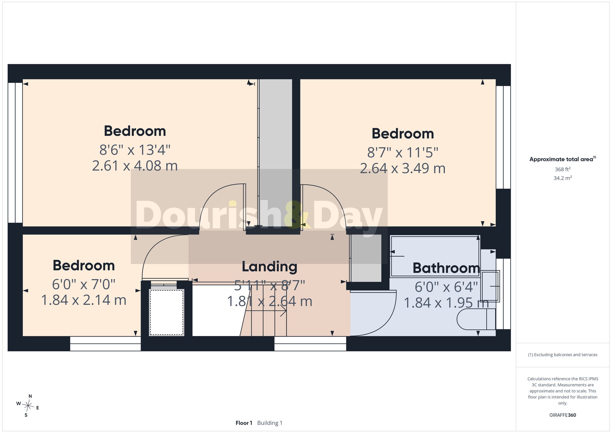 3 bed detached house for sale in Slaidburn Grove, Stafford, ST17 - Property floorplan