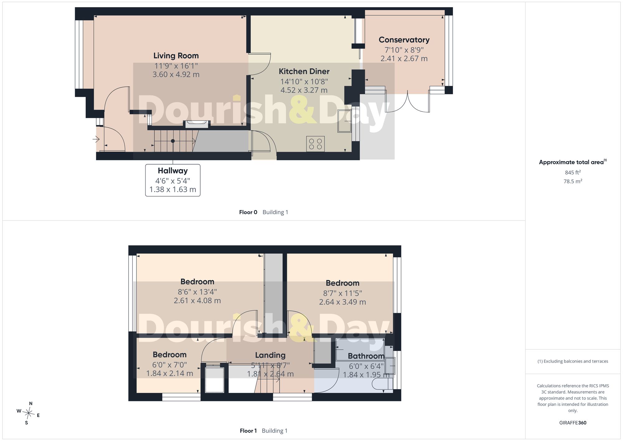 3 bed detached house for sale in Slaidburn Grove, Stafford, ST17 - Property floorplan