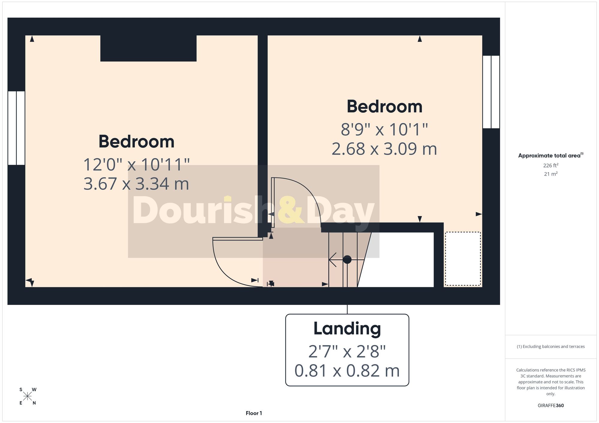 2 bed mid-terraced house for sale in Castle Street, Stafford, ST16 - Property floorplan