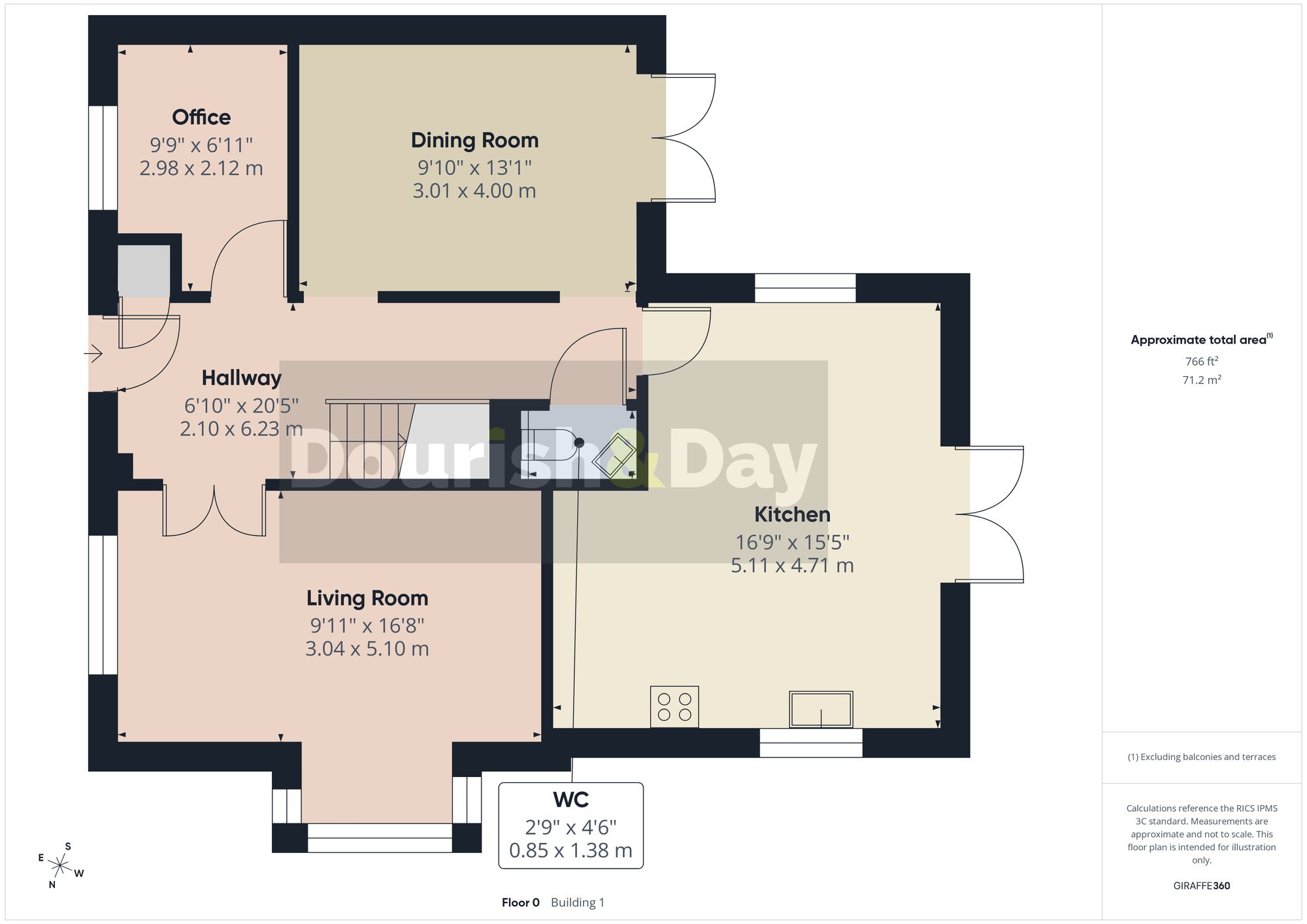 4 bed detached house for sale in Daffodil Drive, Gnosall, ST20 - Property floorplan