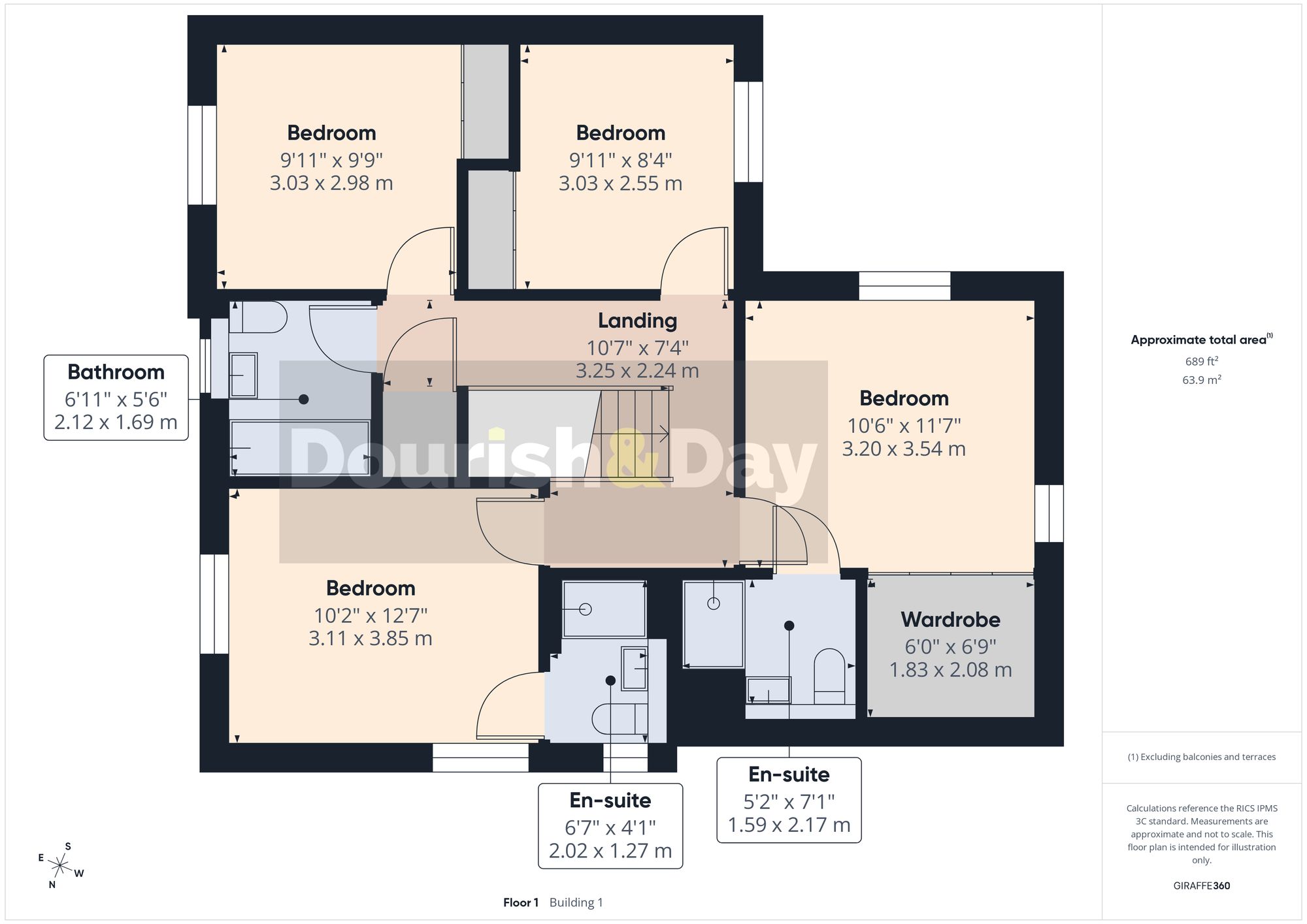 4 bed detached house for sale in Daffodil Drive, Gnosall, ST20 - Property floorplan