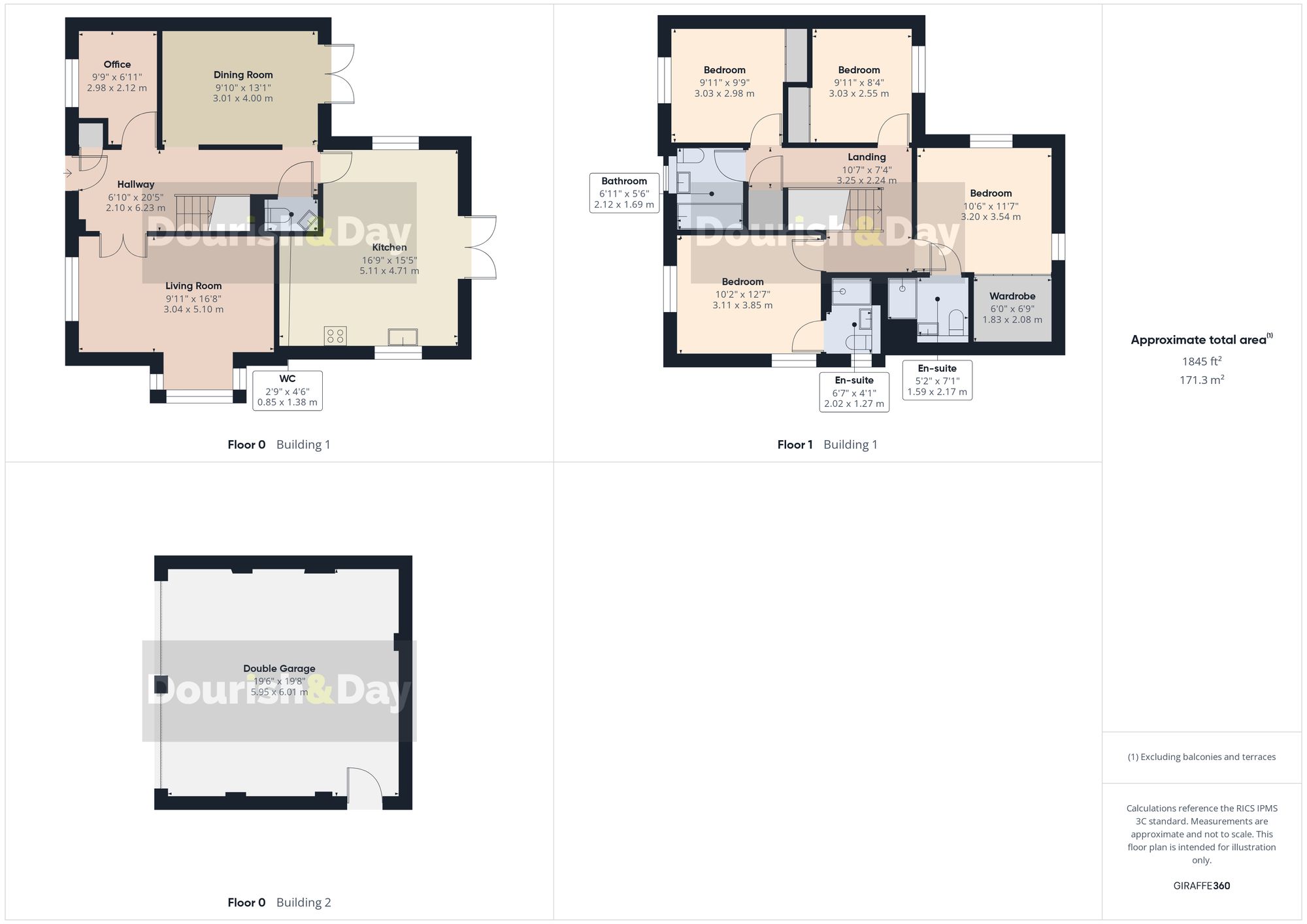 4 bed detached house for sale in Daffodil Drive, Gnosall, ST20 - Property floorplan