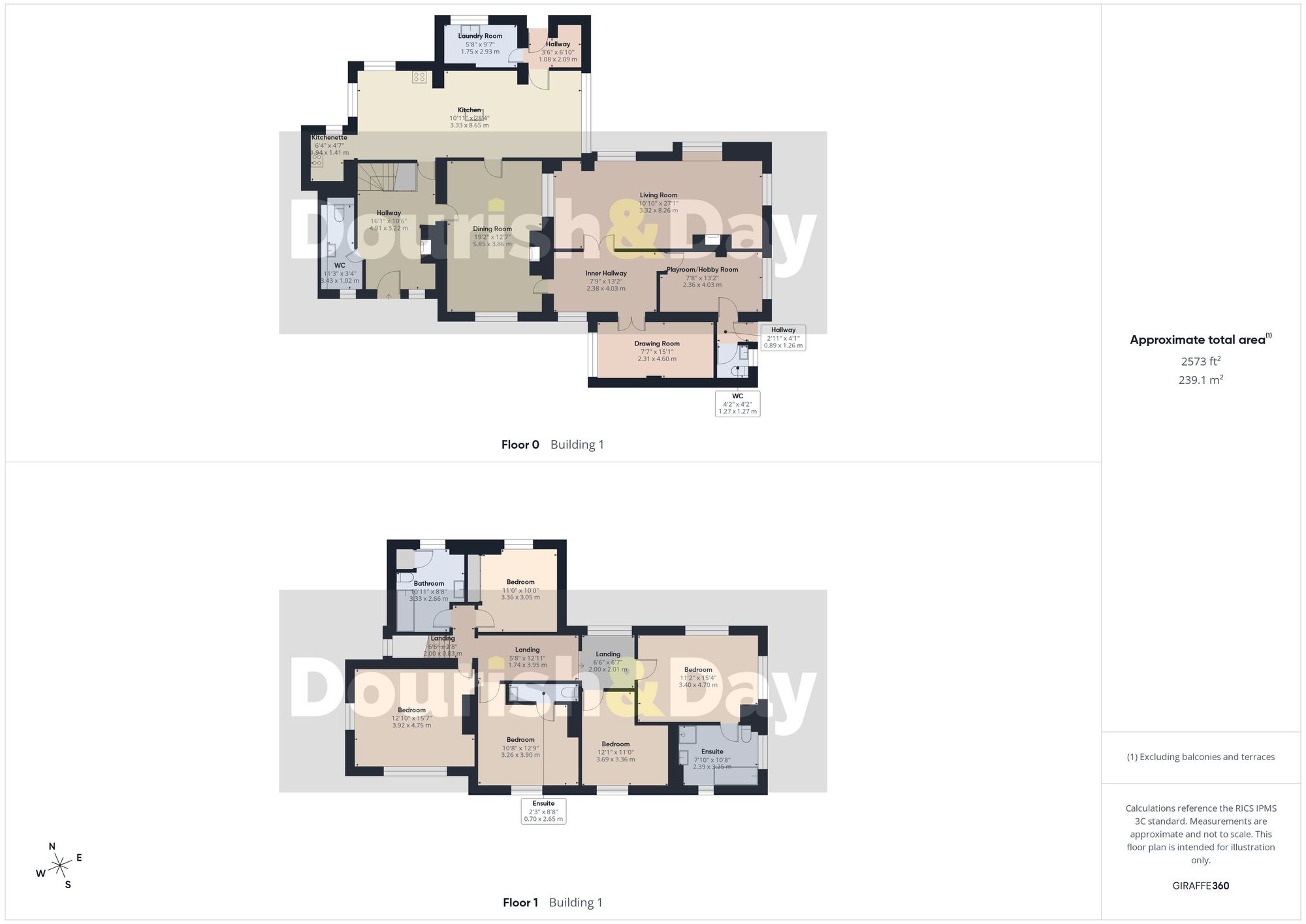 5 bed detached house for sale in Quarry Heath, Penkridge, ST19 - Property floorplan