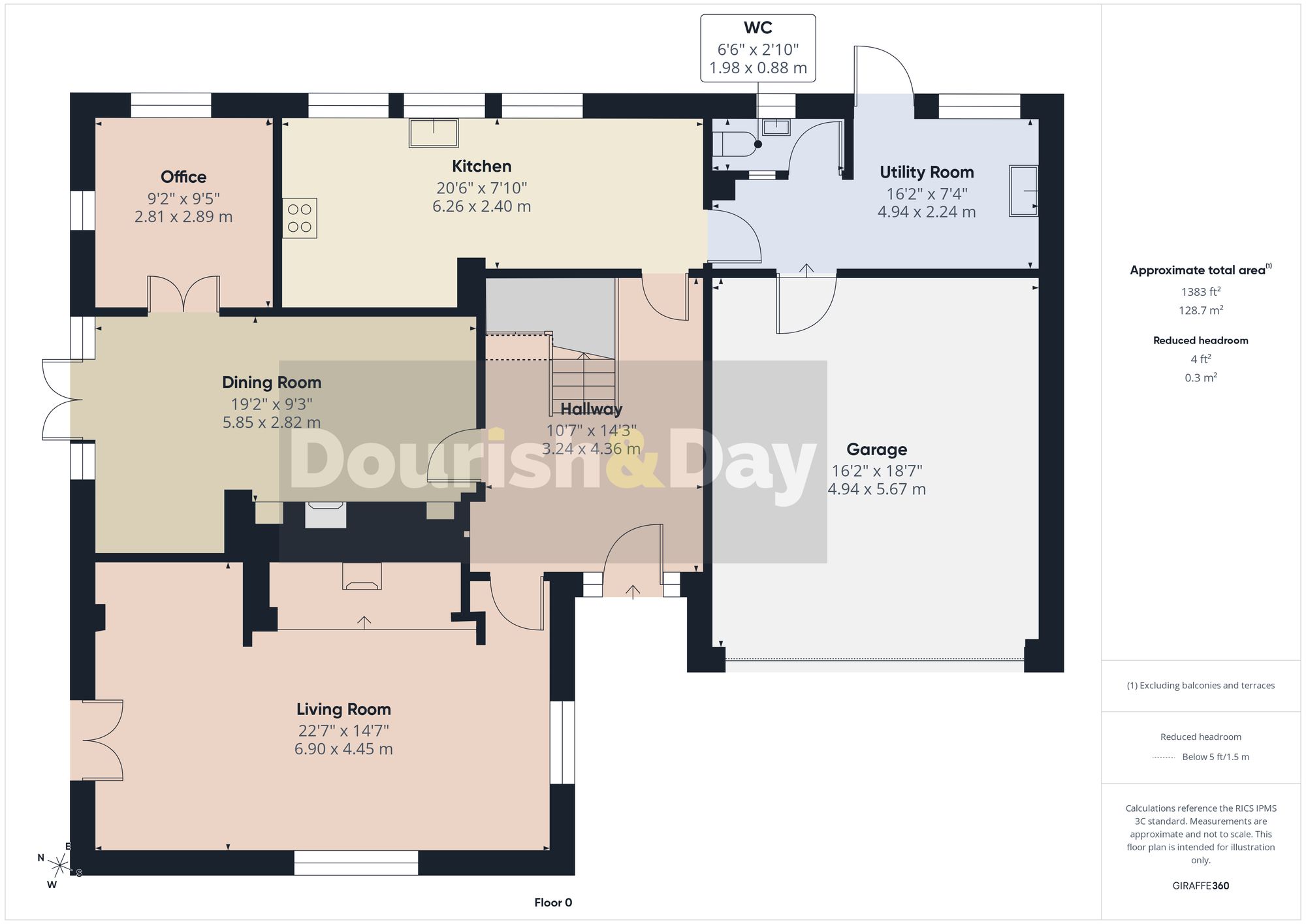 4 bed detached house for sale in Cadney Lane, Bettisfield, SY13 - Property floorplan