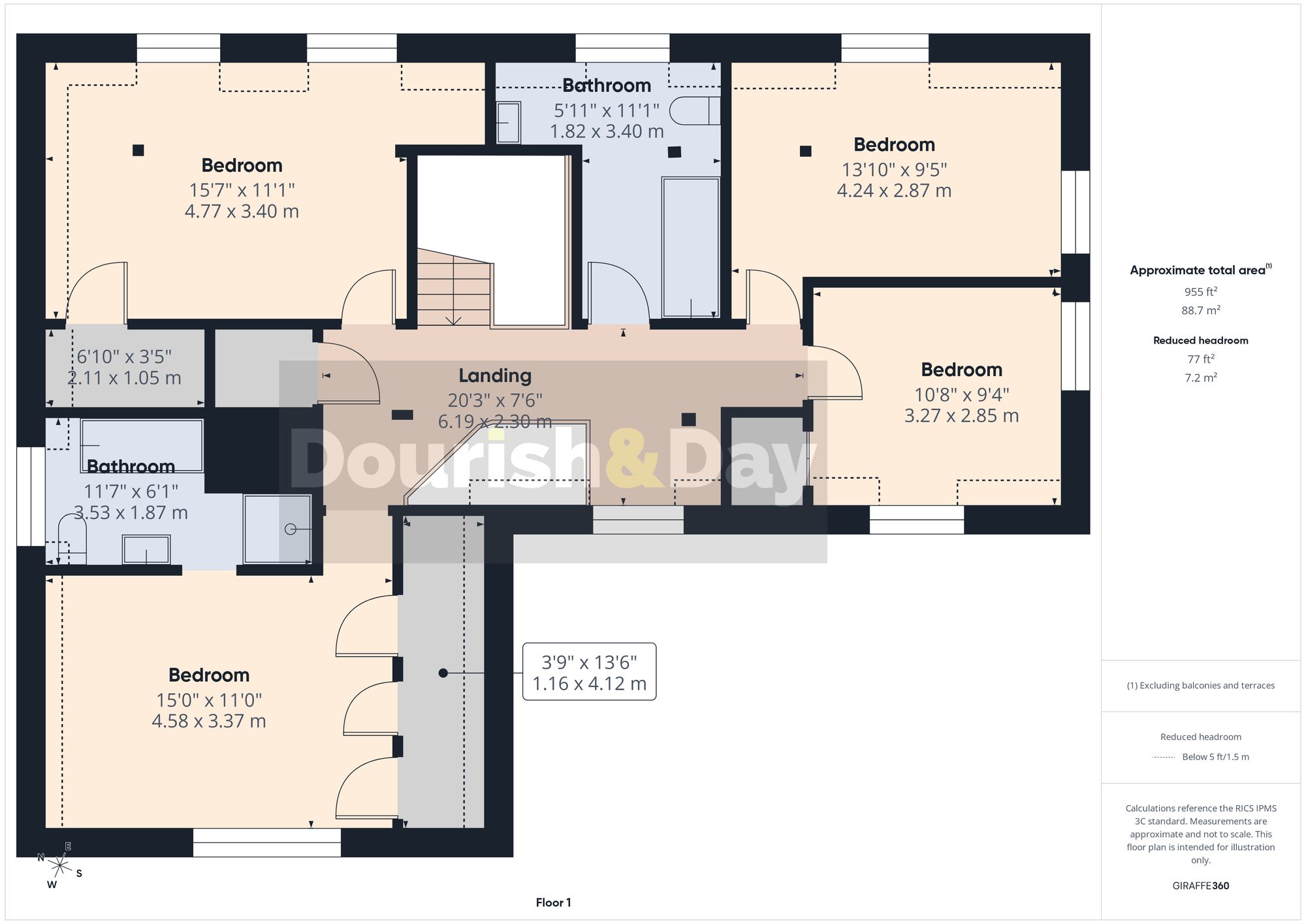 4 bed detached house for sale in Cadney Lane, Bettisfield, SY13 - Property floorplan