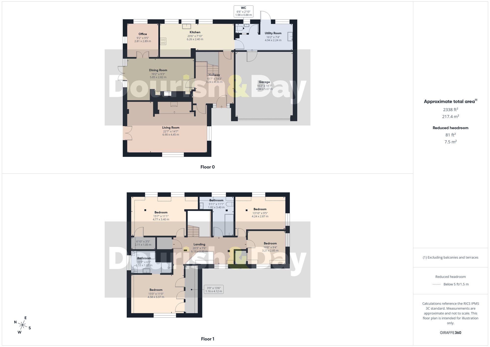 4 bed detached house for sale in Cadney Lane, Bettisfield, SY13 - Property floorplan