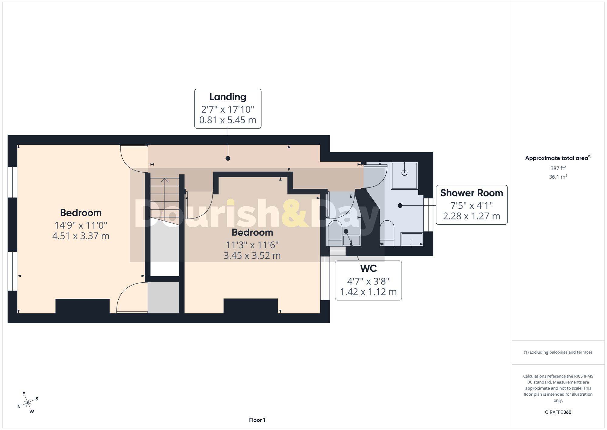 2 bed mid-terraced house for sale in Albert Terrace, Stafford, ST16 - Property floorplan
