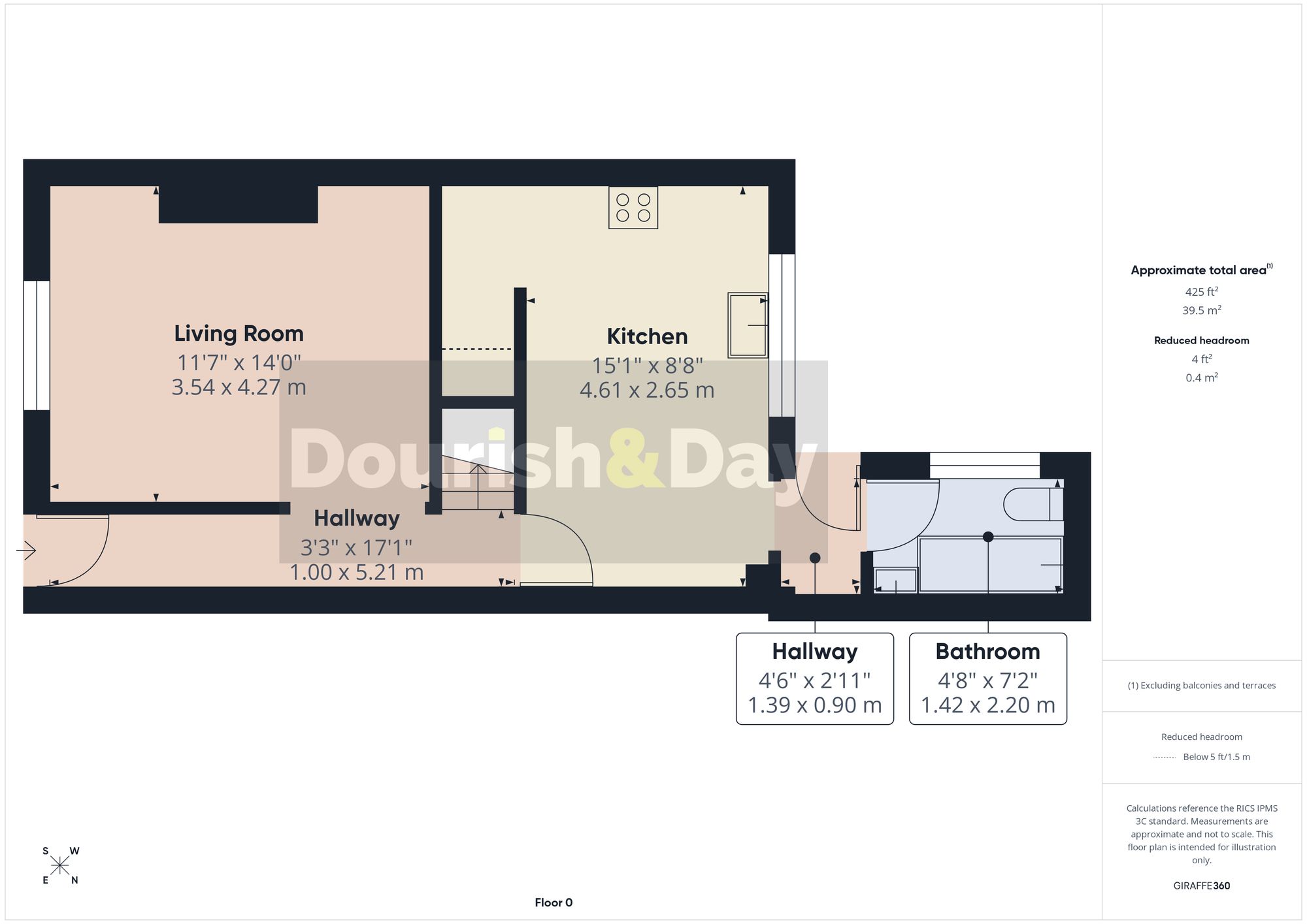 2 bed terraced house for sale in Cambridge Street, Stafford, ST16 - Property floorplan