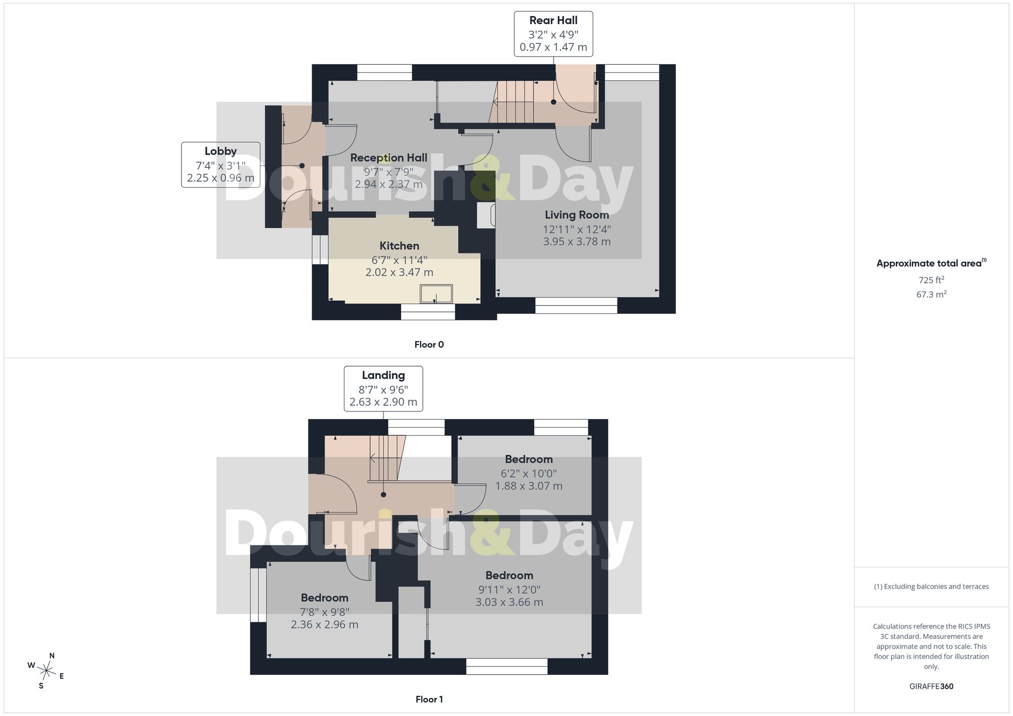 3 bed semi-detached house for sale in Stone Road, Eccleshall, ST21 - Property floorplan