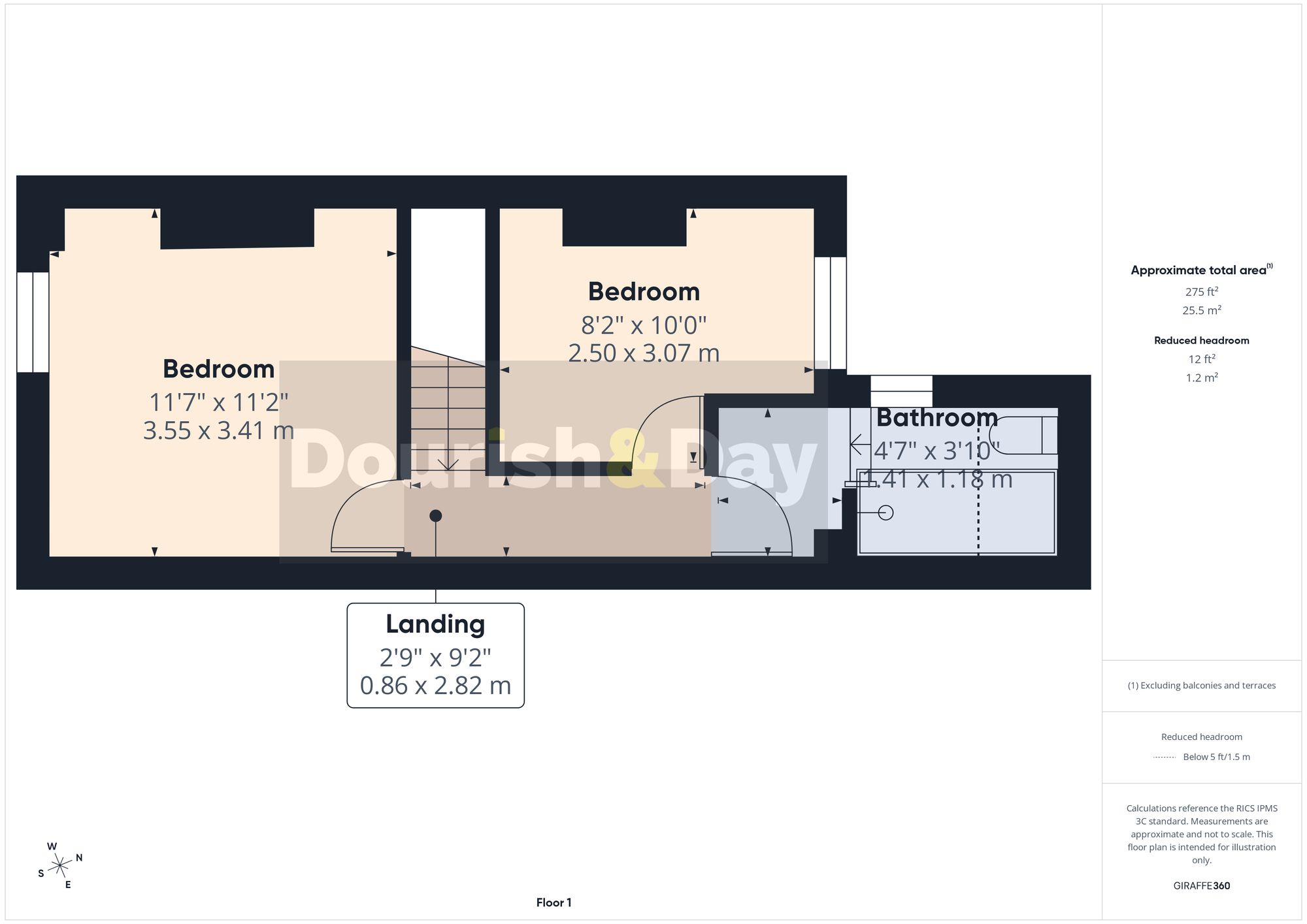 2 bed terraced house for sale in Victoria Terrace, Stafford, ST16 - Property floorplan