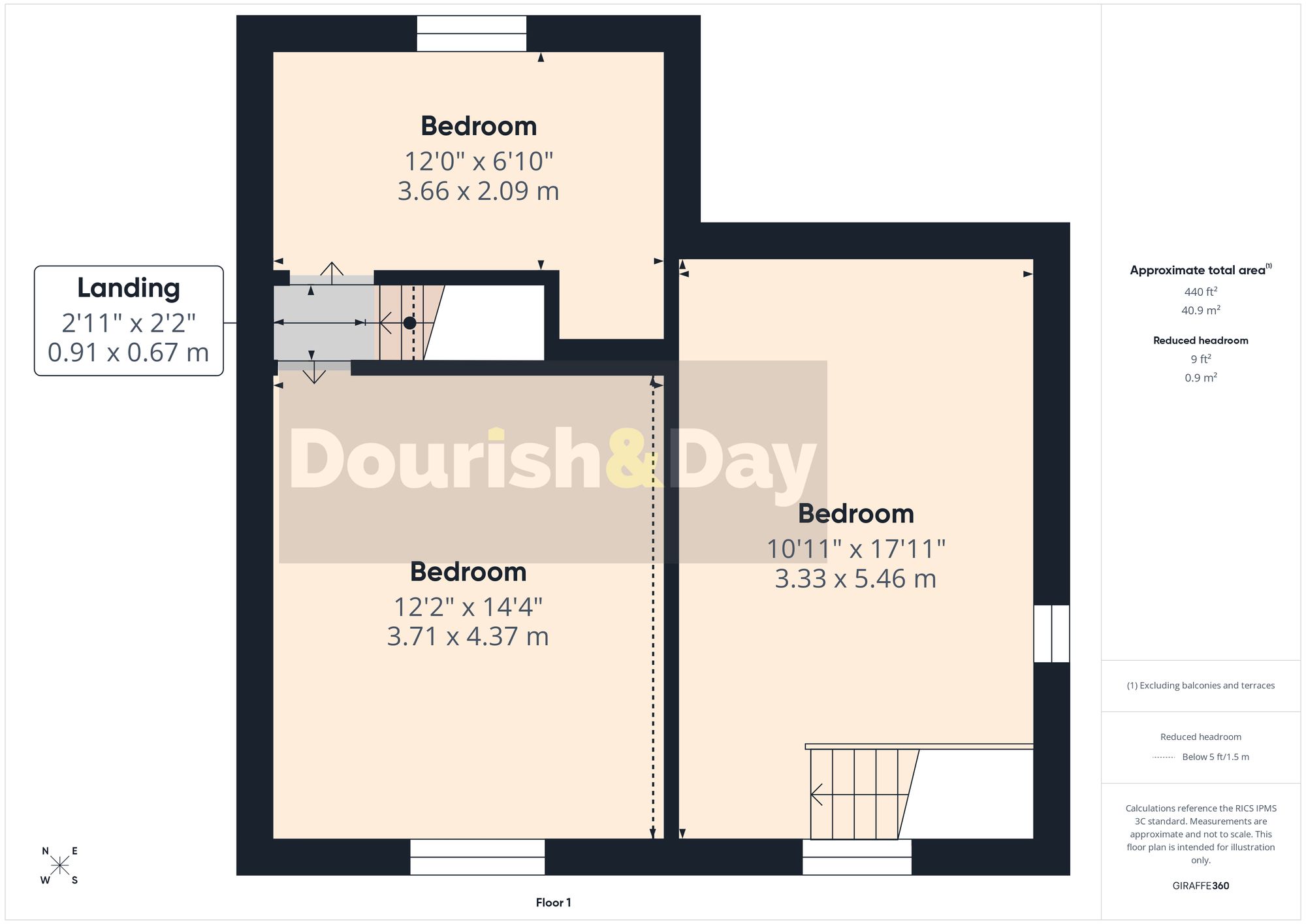 3 bed detached house for sale in Bickley Moss, Whitchurch, SY13 - Property floorplan